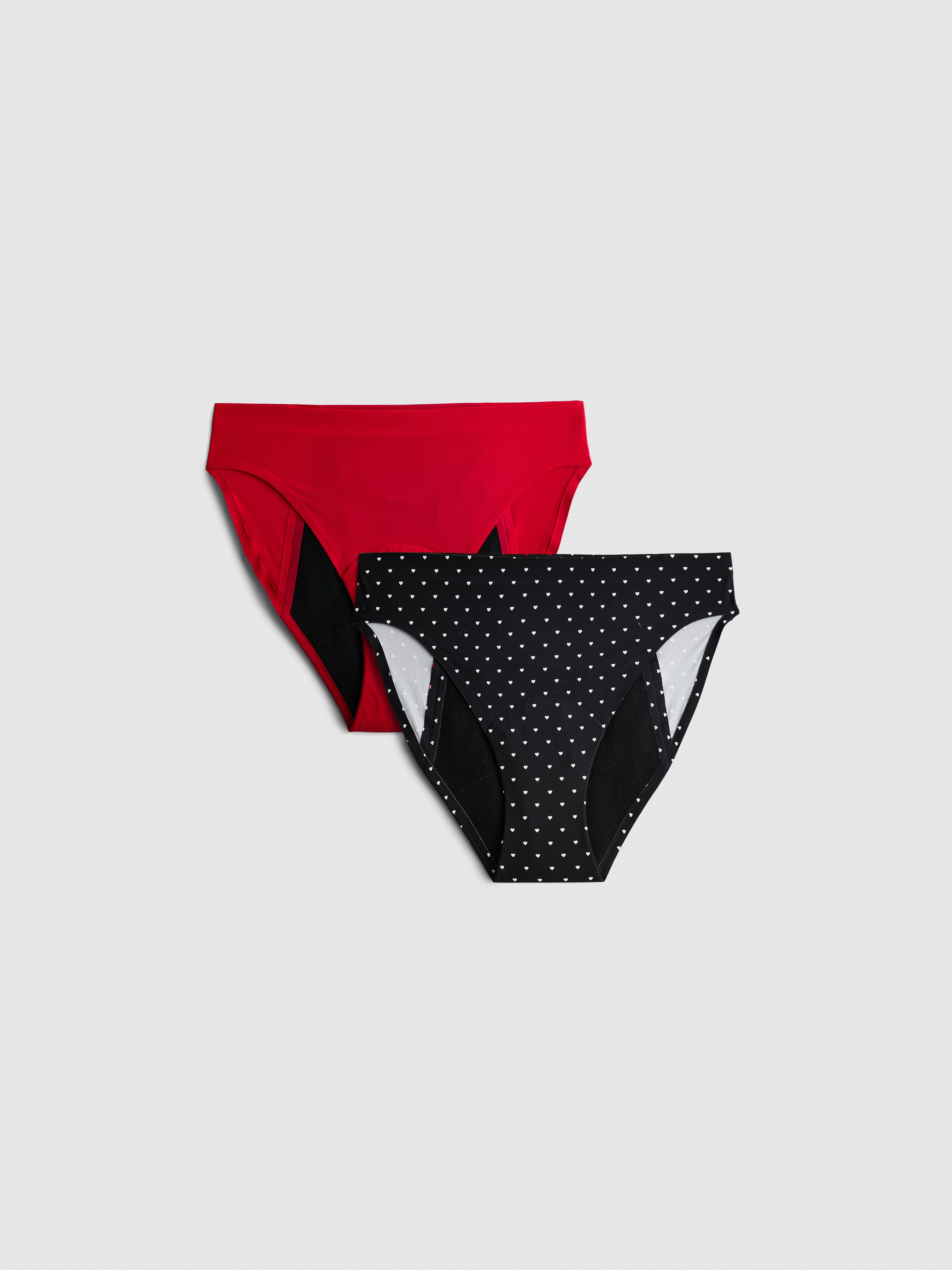 2pk Mini Brief Period Pants