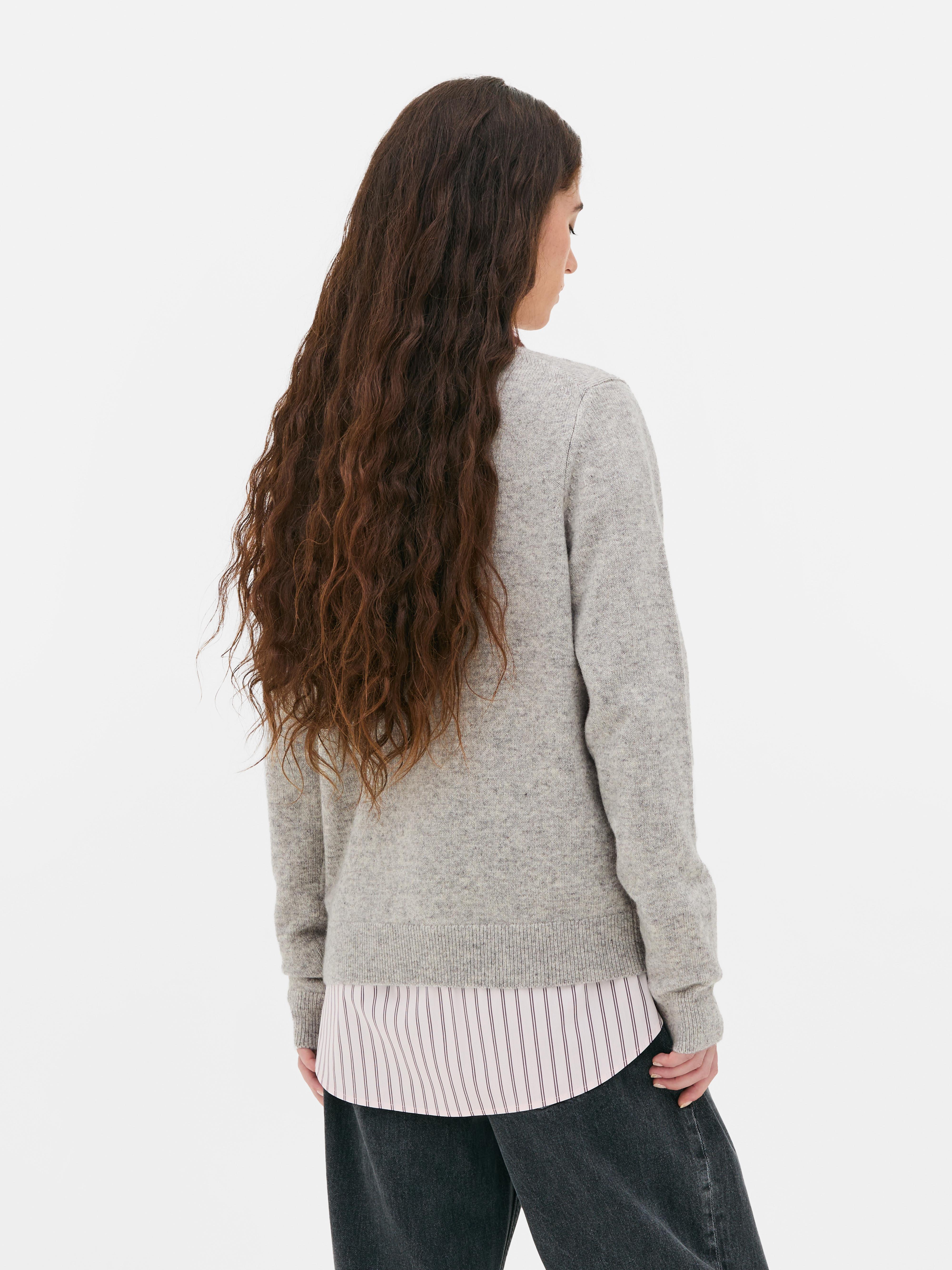 Camisola gola redonda luxo The Edit