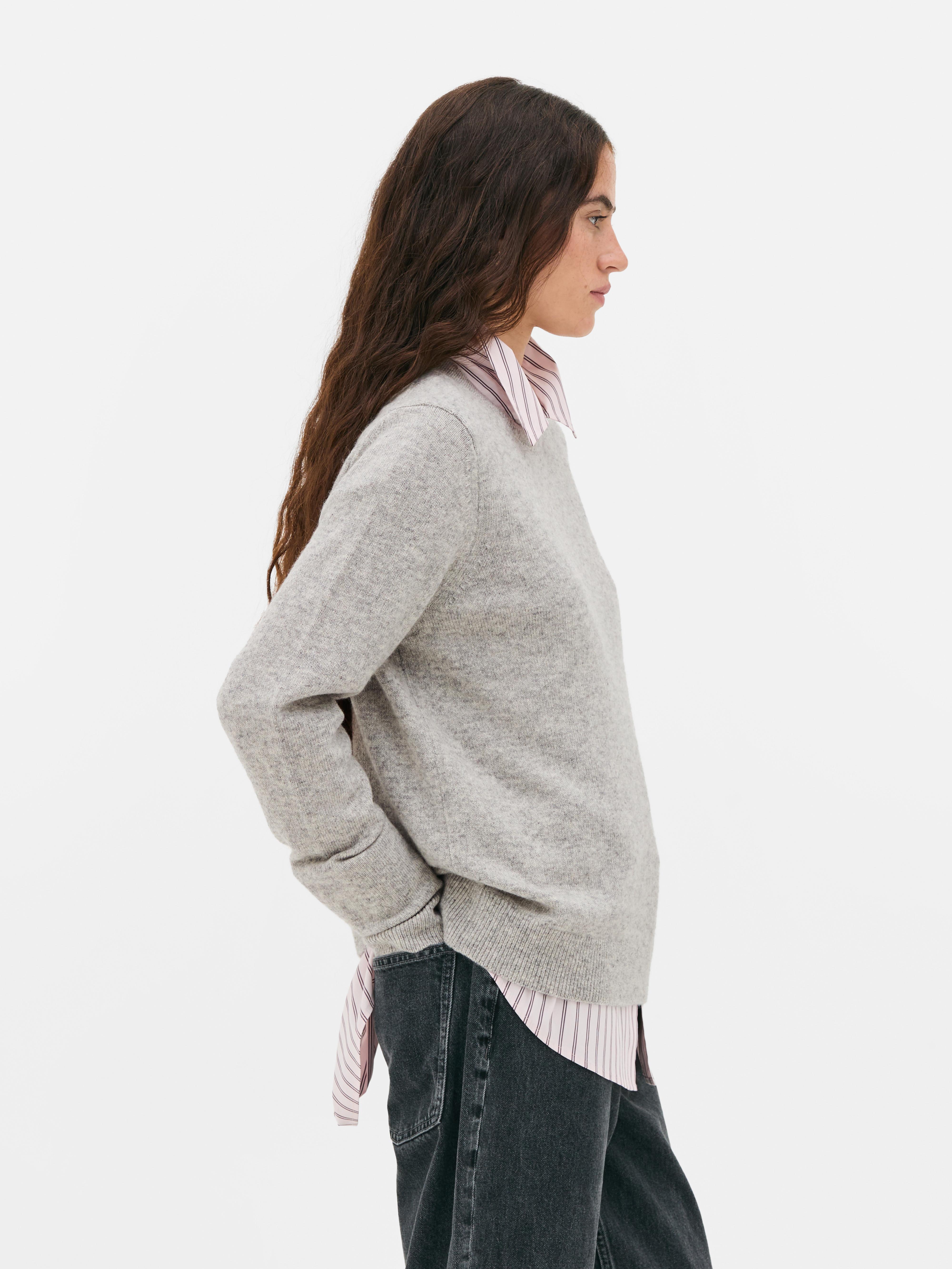 Camisola gola redonda luxo The Edit