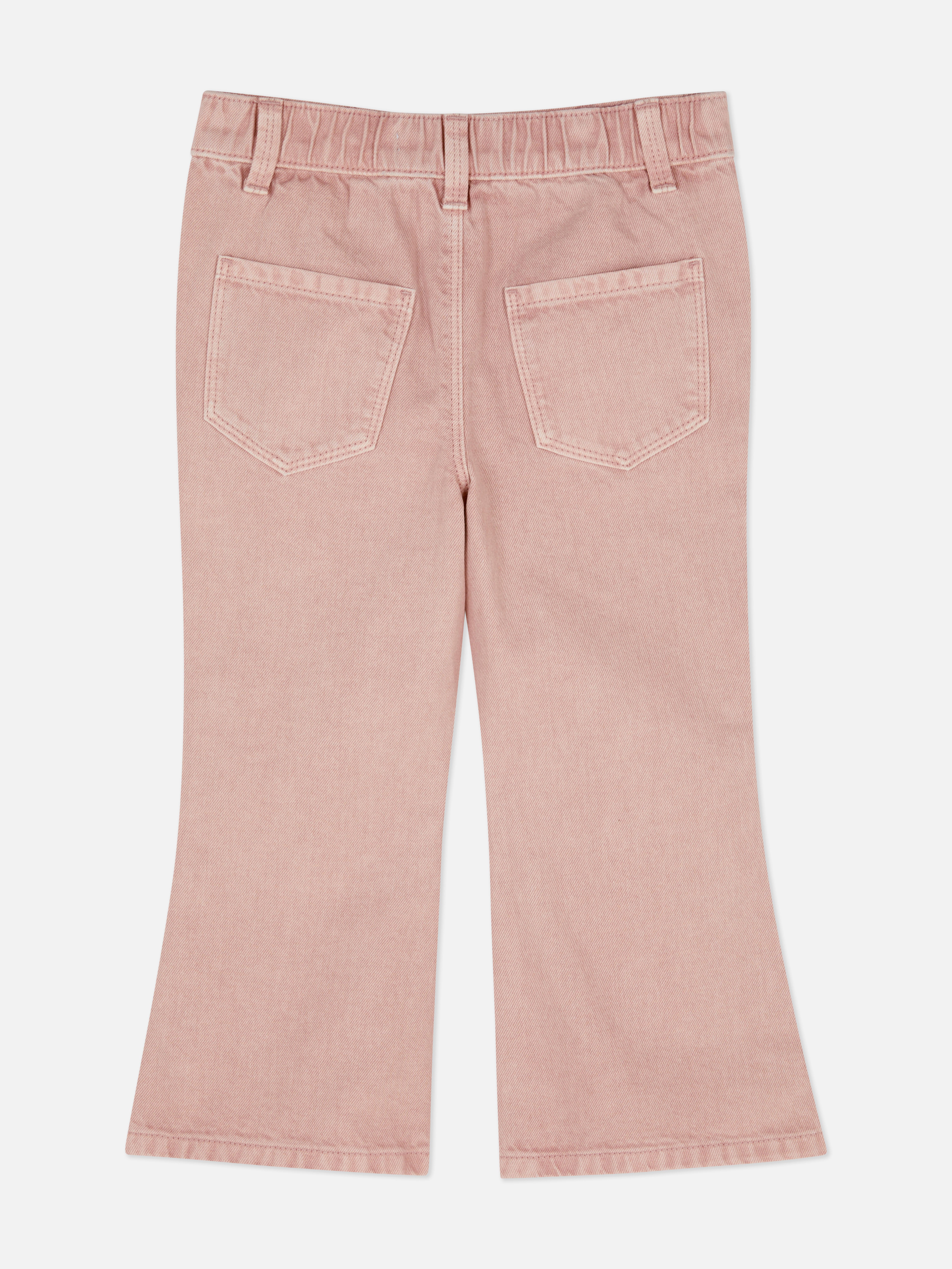 1.5-8yrs | Metallic Star Studded Flare Jeans