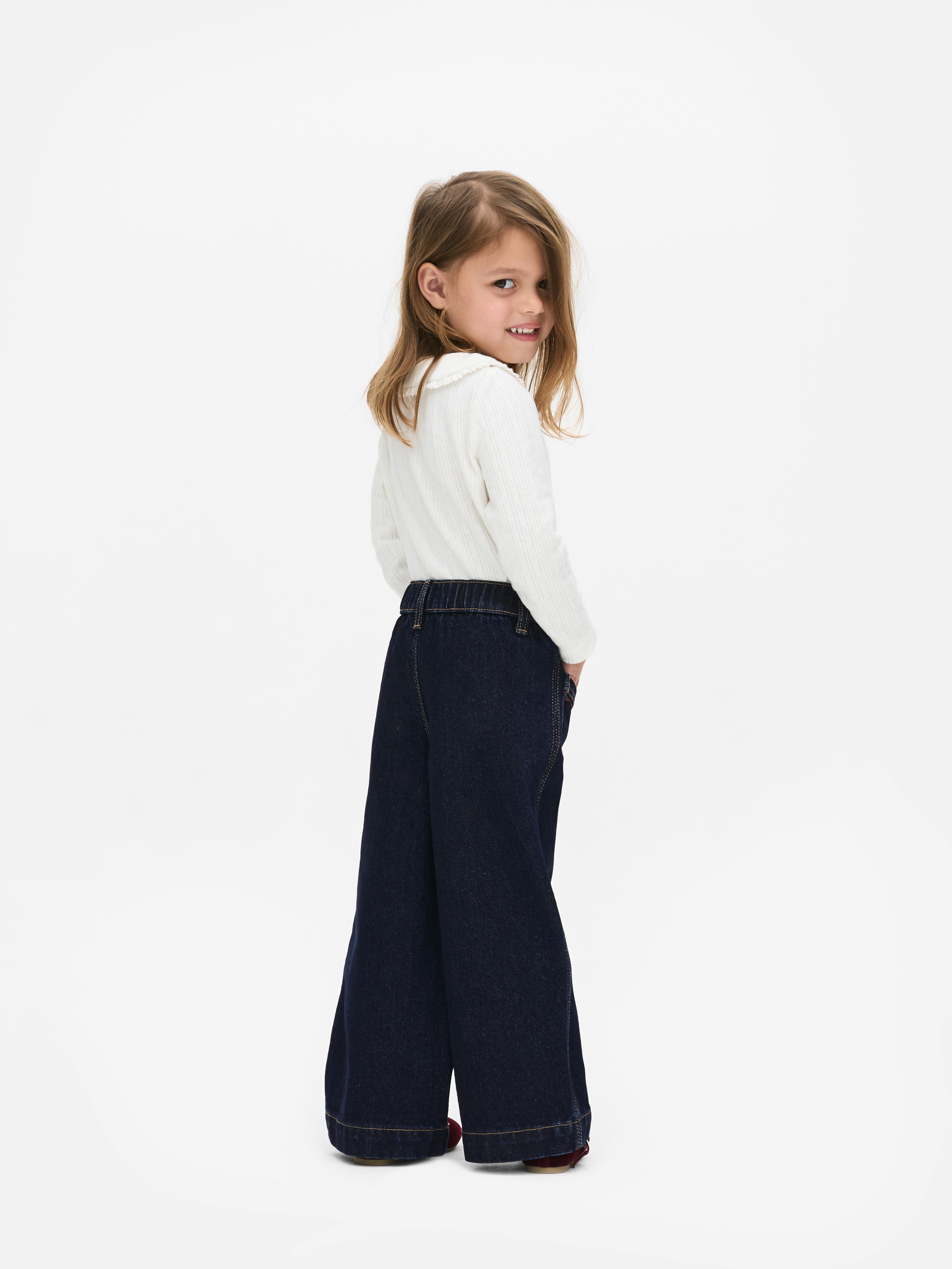 1,5–8 Jahre | „The Edit“ Jeans mit weitem Bein