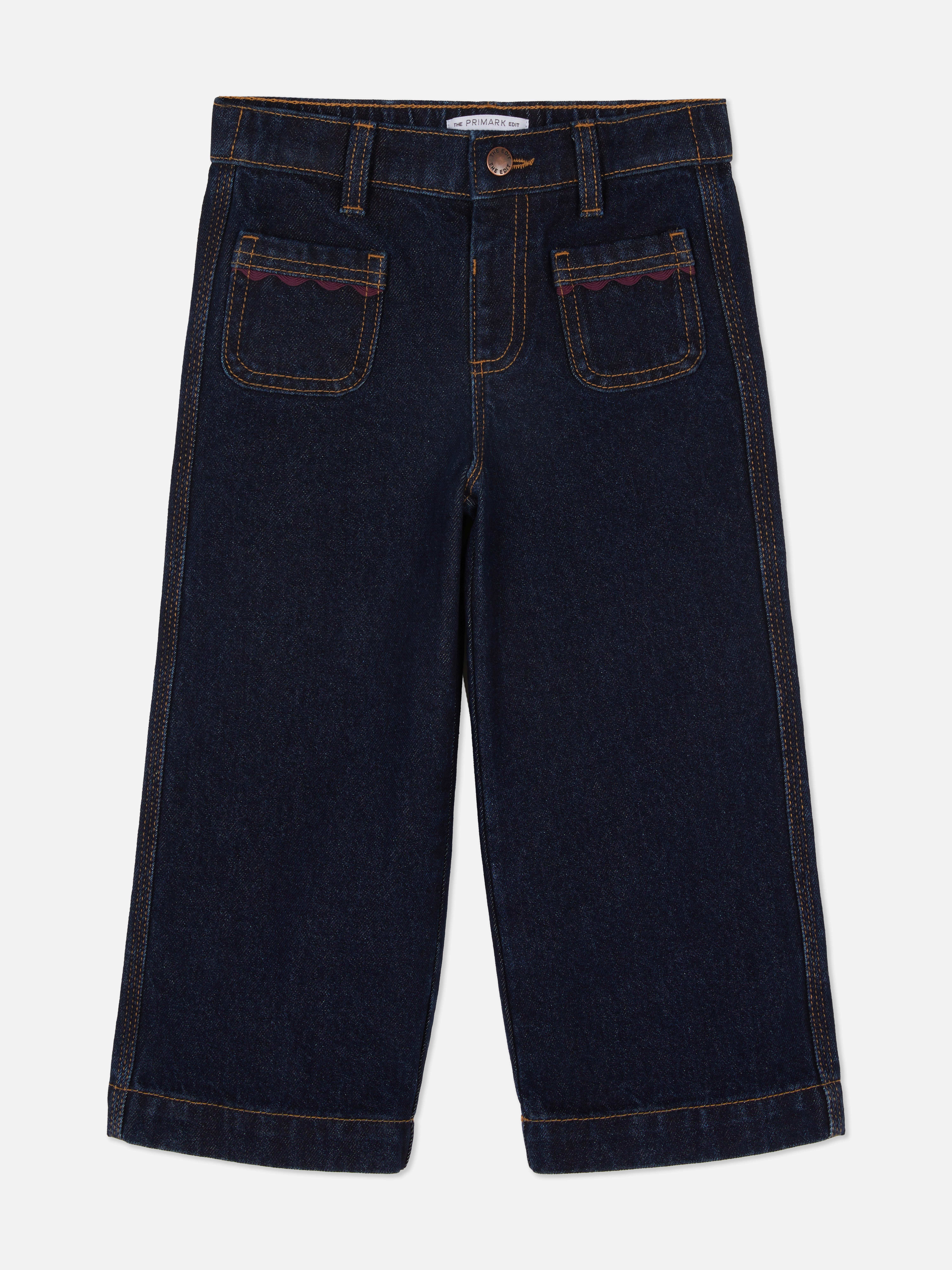 1,5–8 Jahre | „The Edit“ Jeans mit weitem Bein