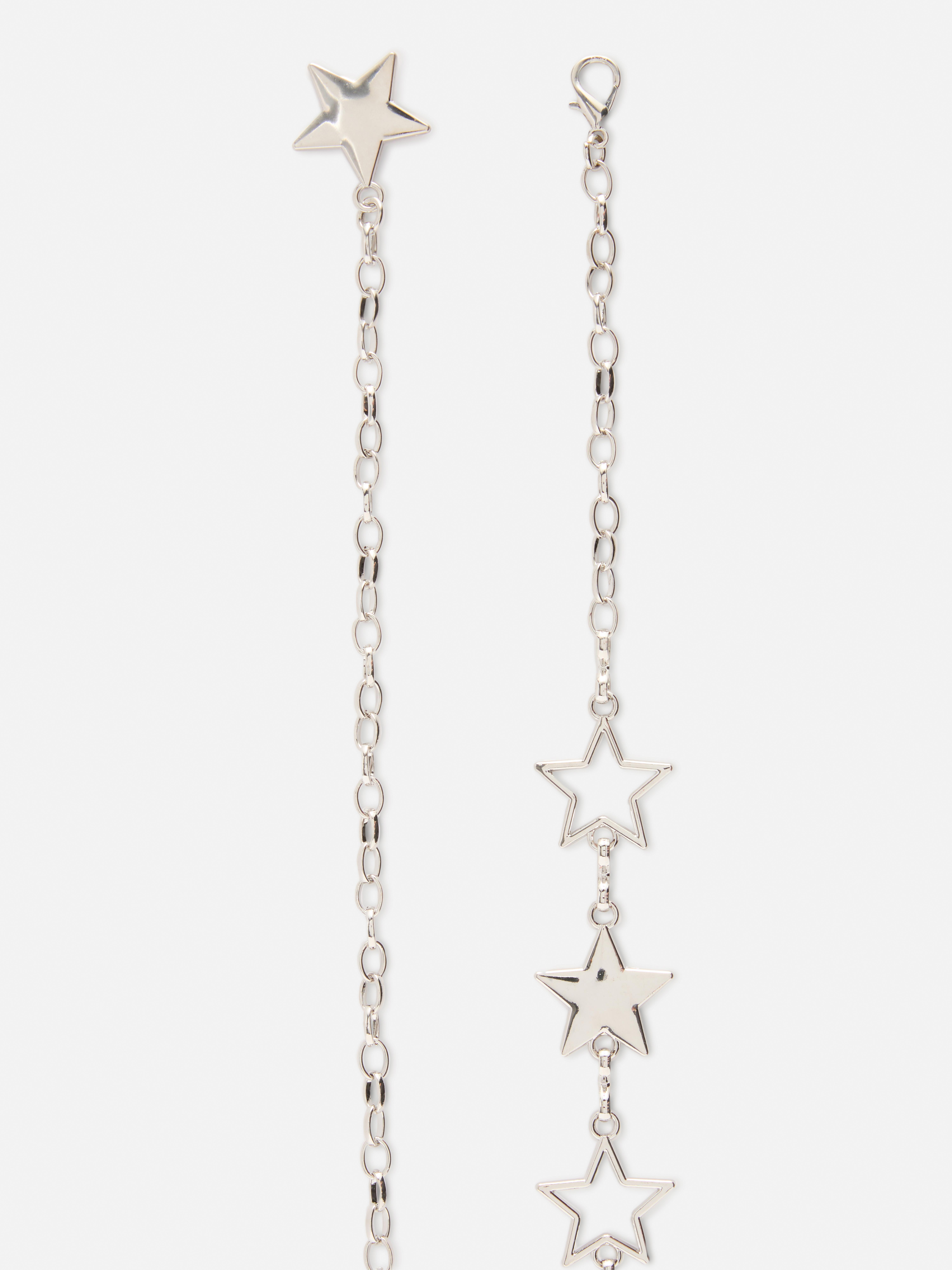 Cintura a catena con stelle