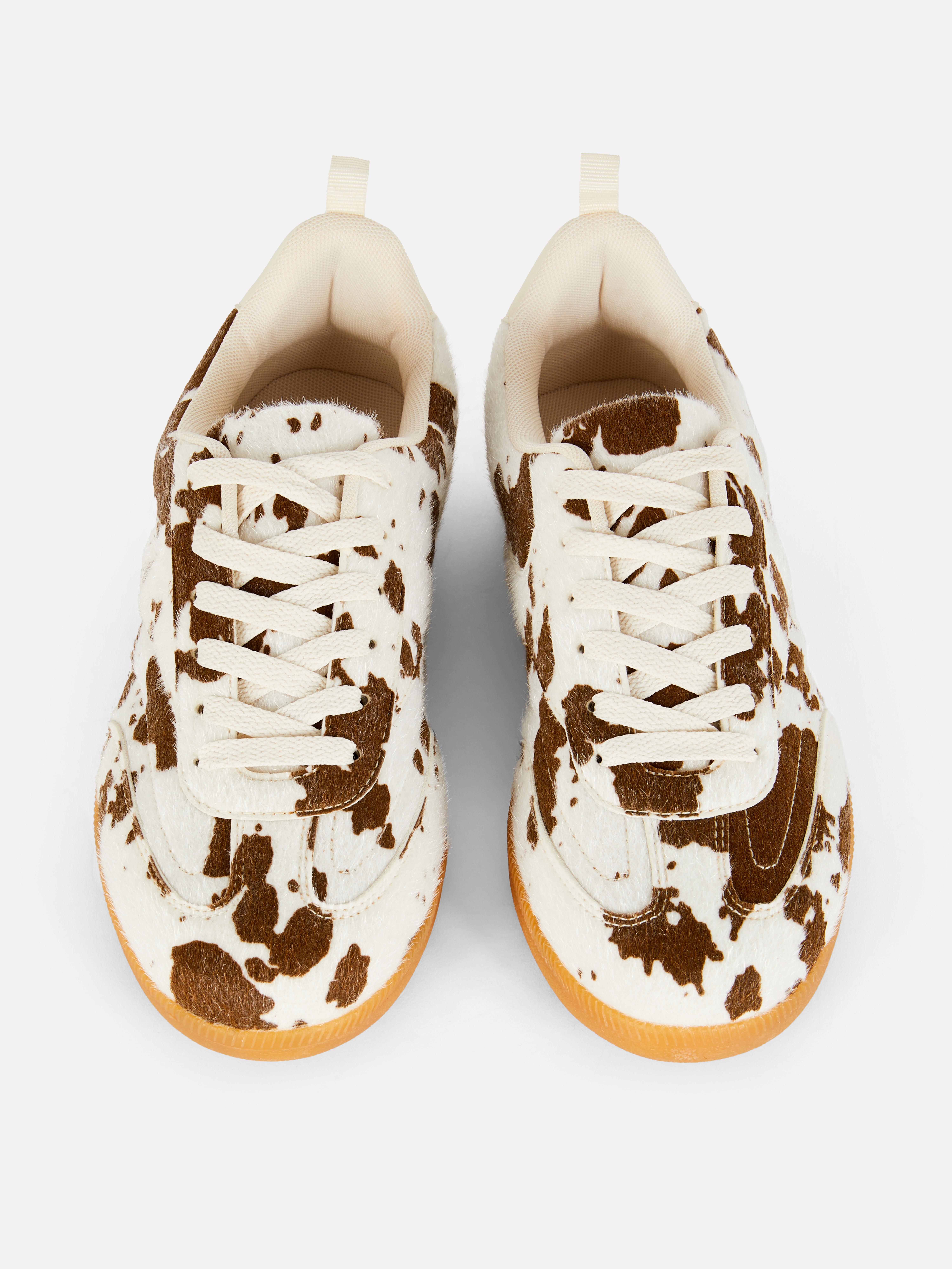 Cow Gum Sole Low Top Trainers