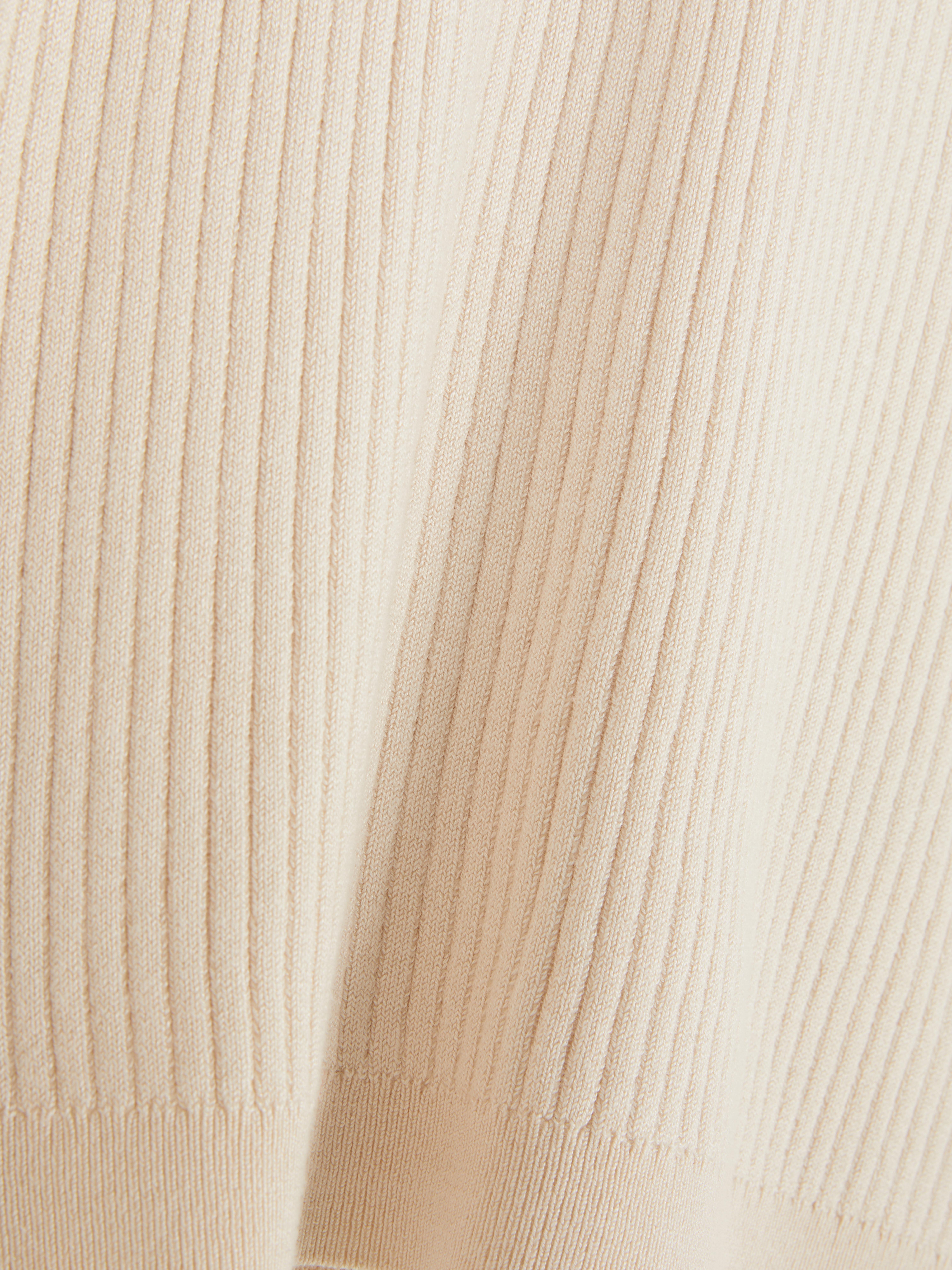 Ribbed Turtleneck Sweater