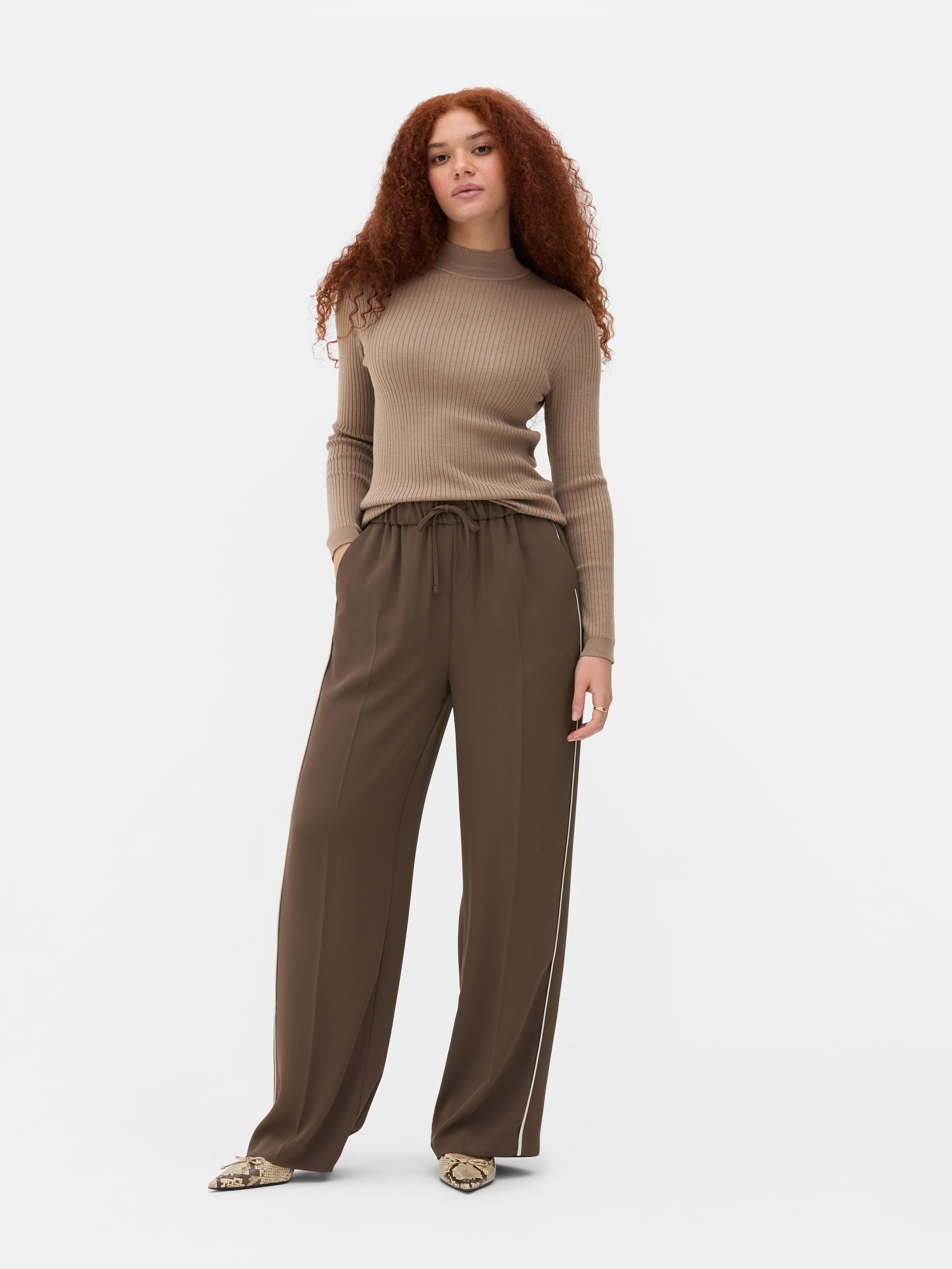 Ribbed Turtleneck Sweater
