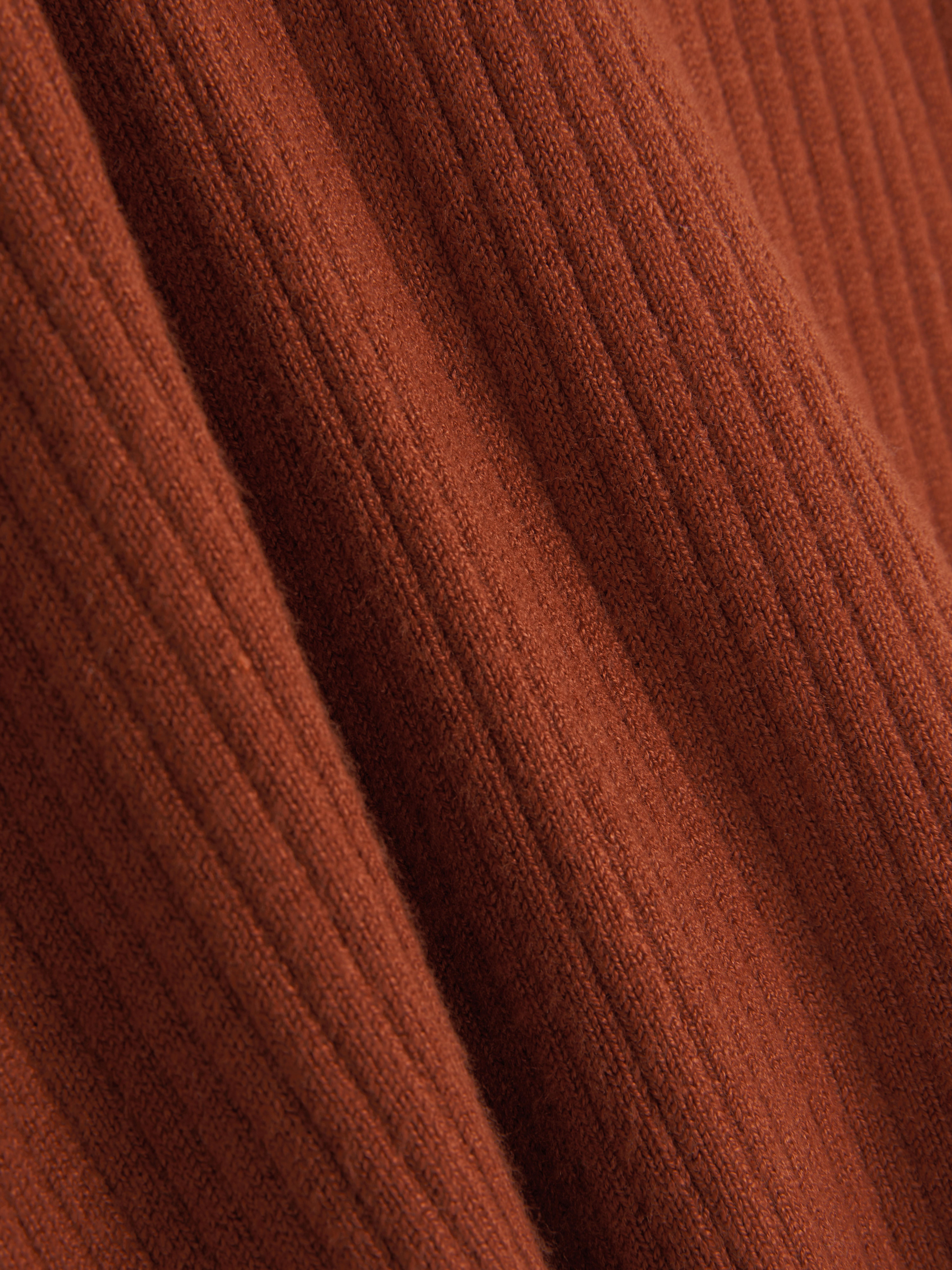 Ribbed Turtleneck Sweater