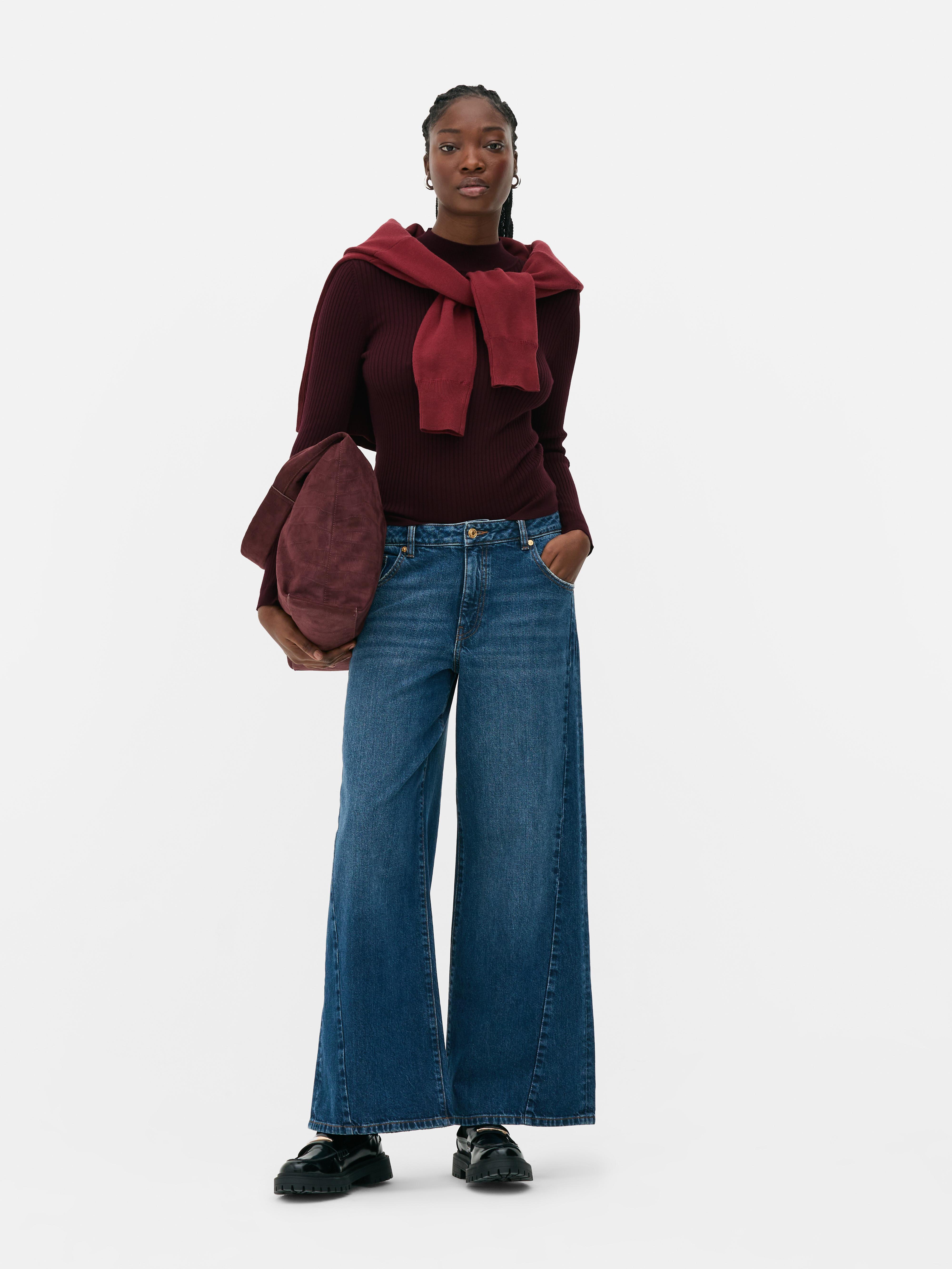 Ribbed Turtleneck Sweater