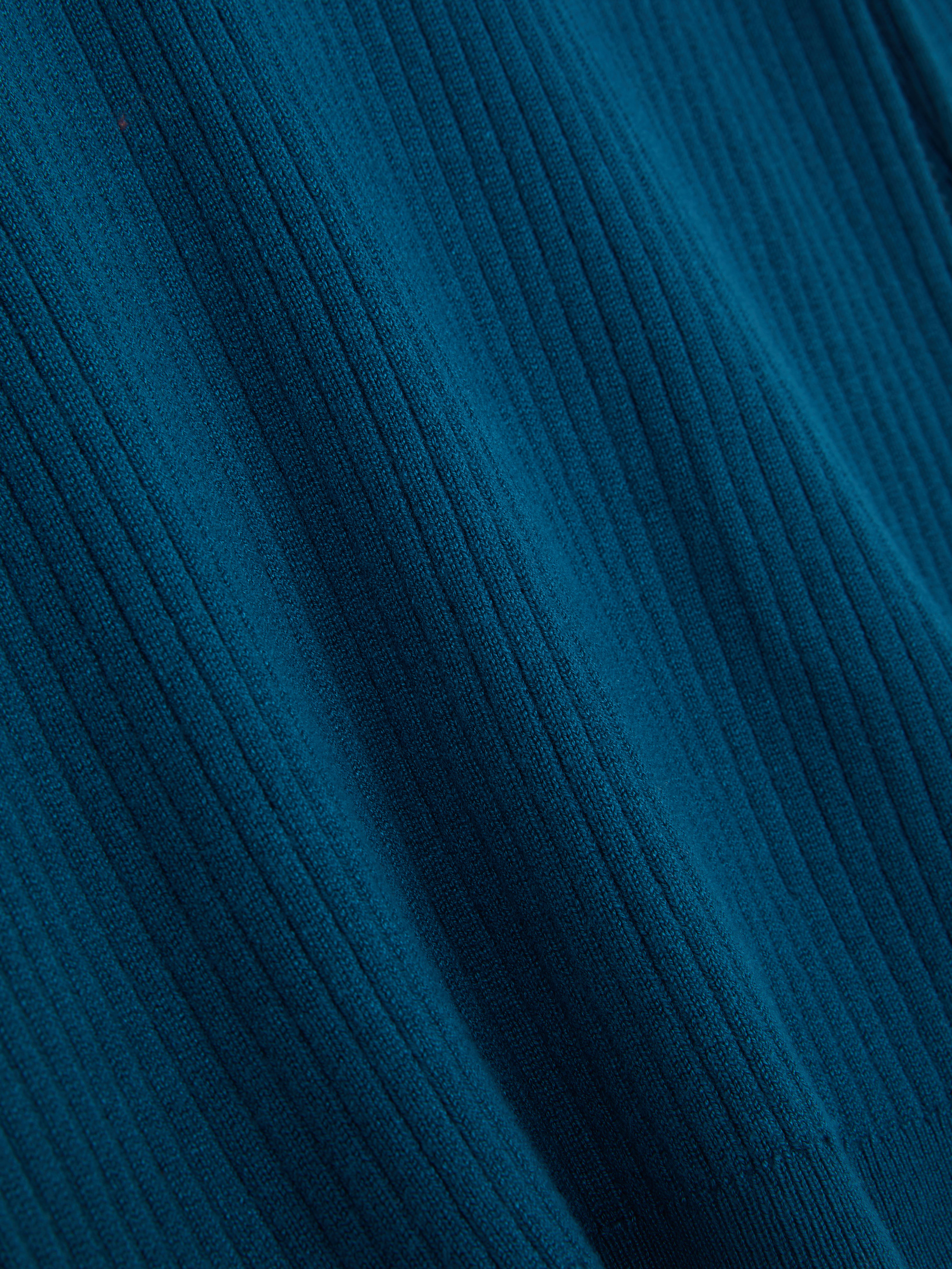 Ribbed Turtleneck Sweater
