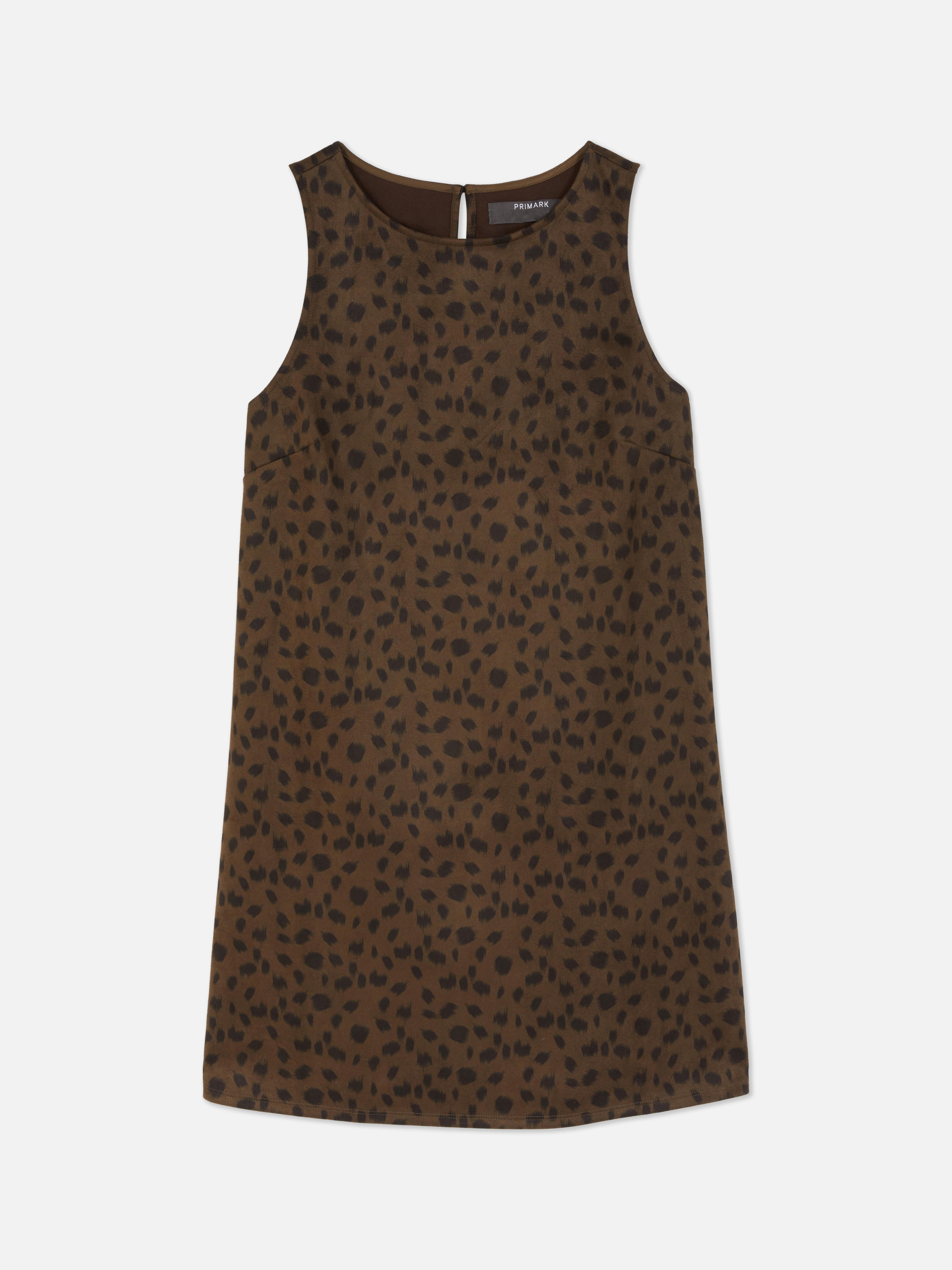 Mini Animal Shift Dress