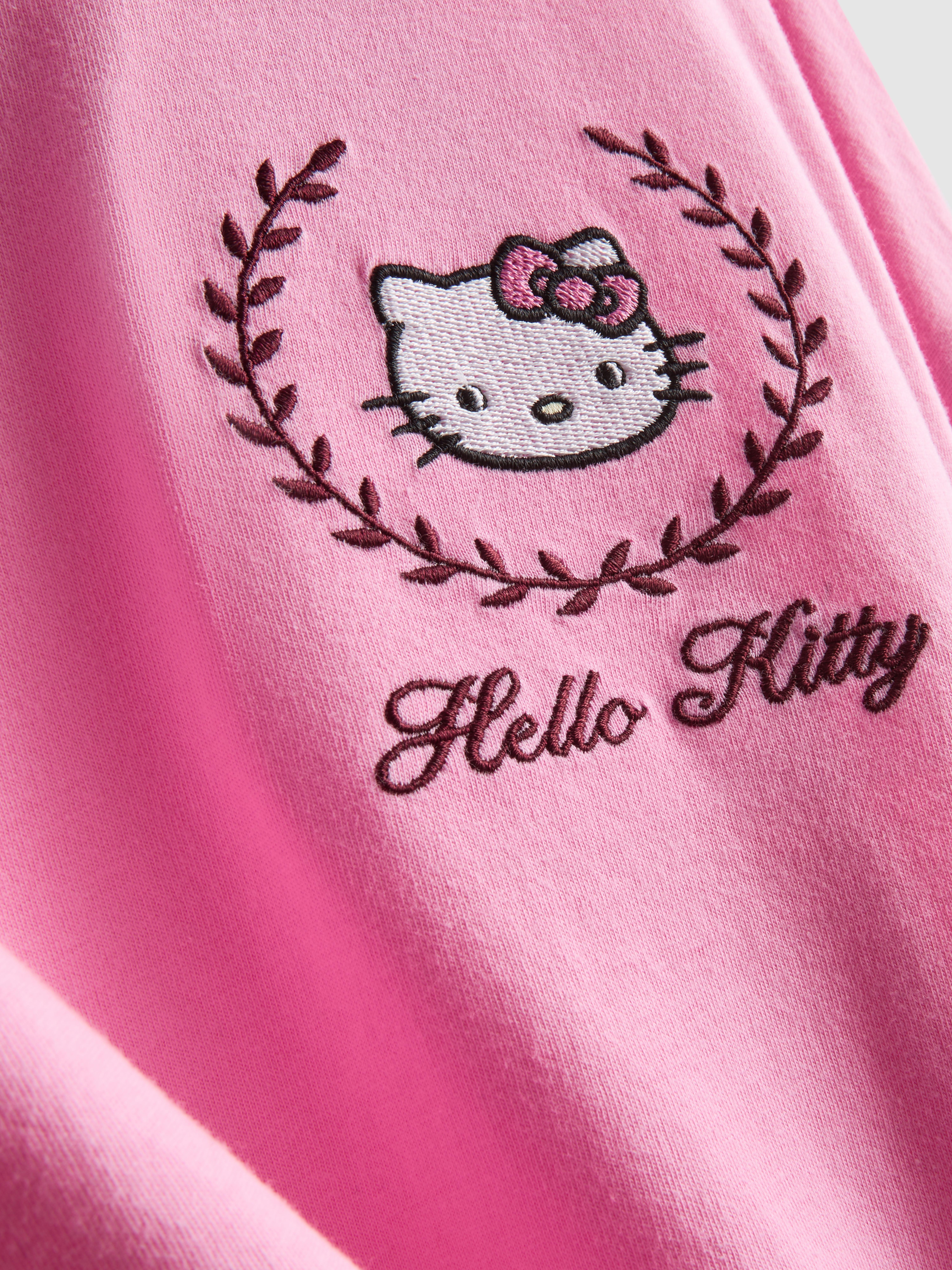 Hello Kitty Graphic Printed Shorty Pyjamas