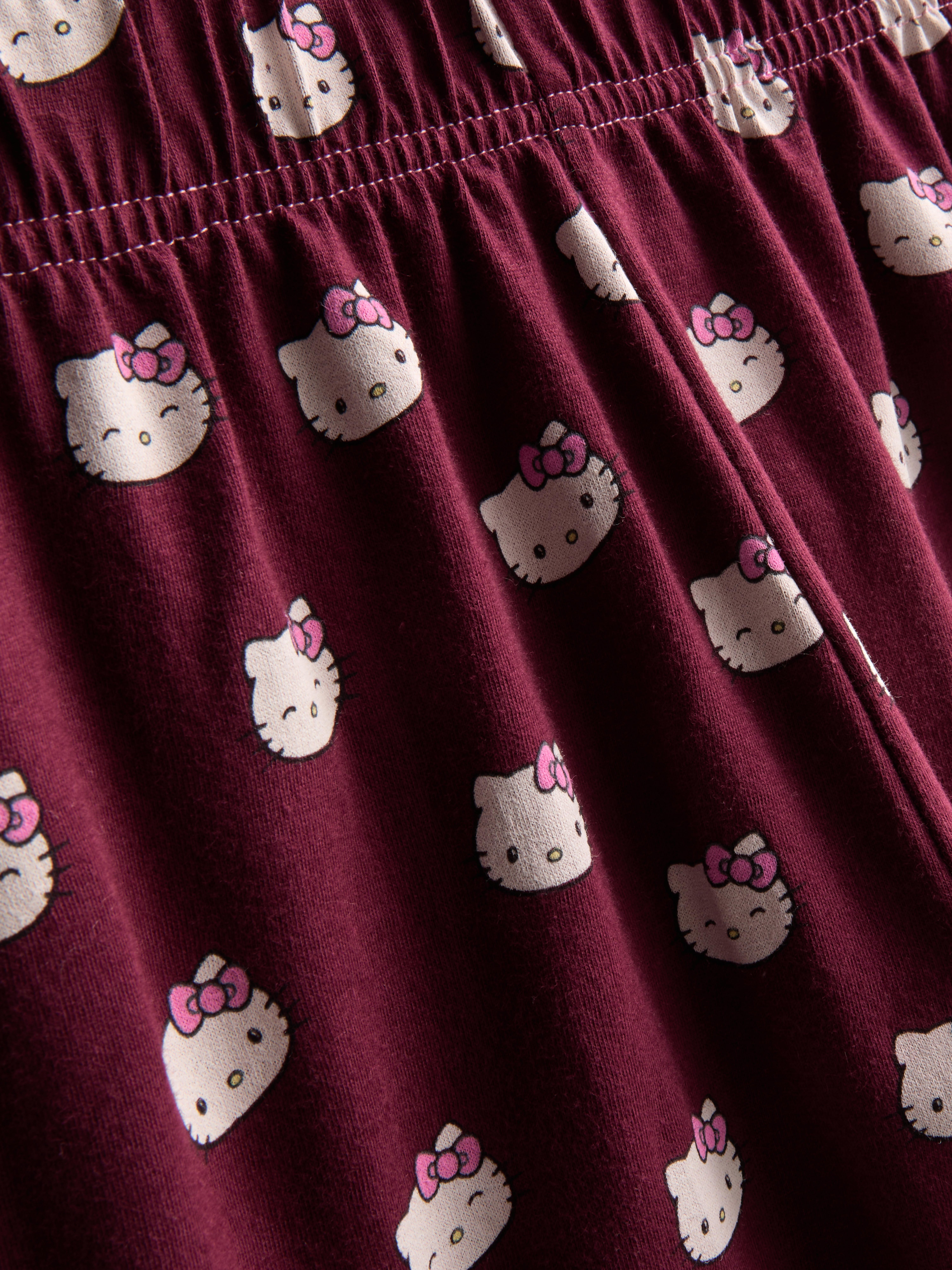 Hello Kitty Graphic Printed Shorty Pyjamas