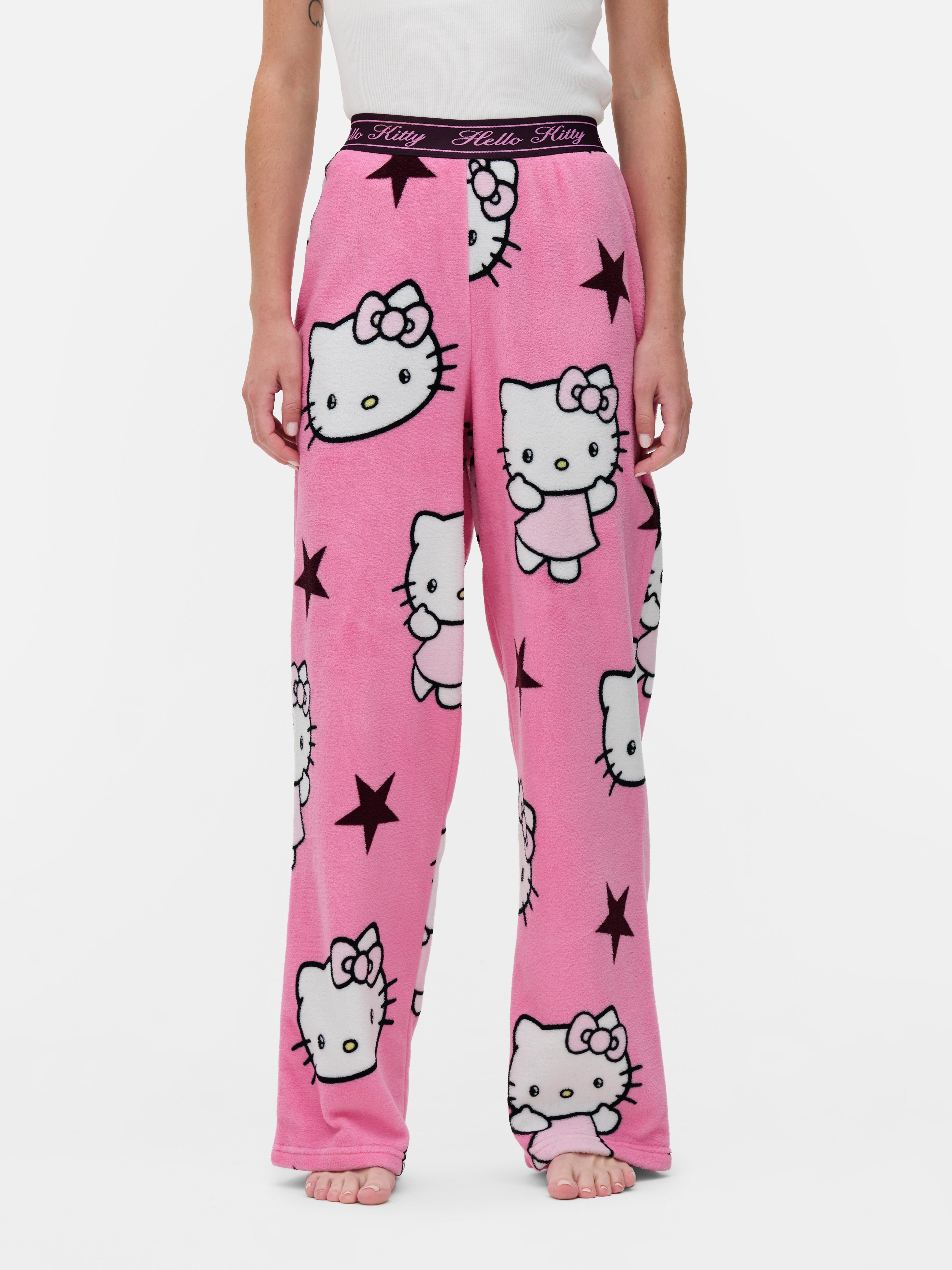 Hello Kitty Fleece Pyjama Bottoms