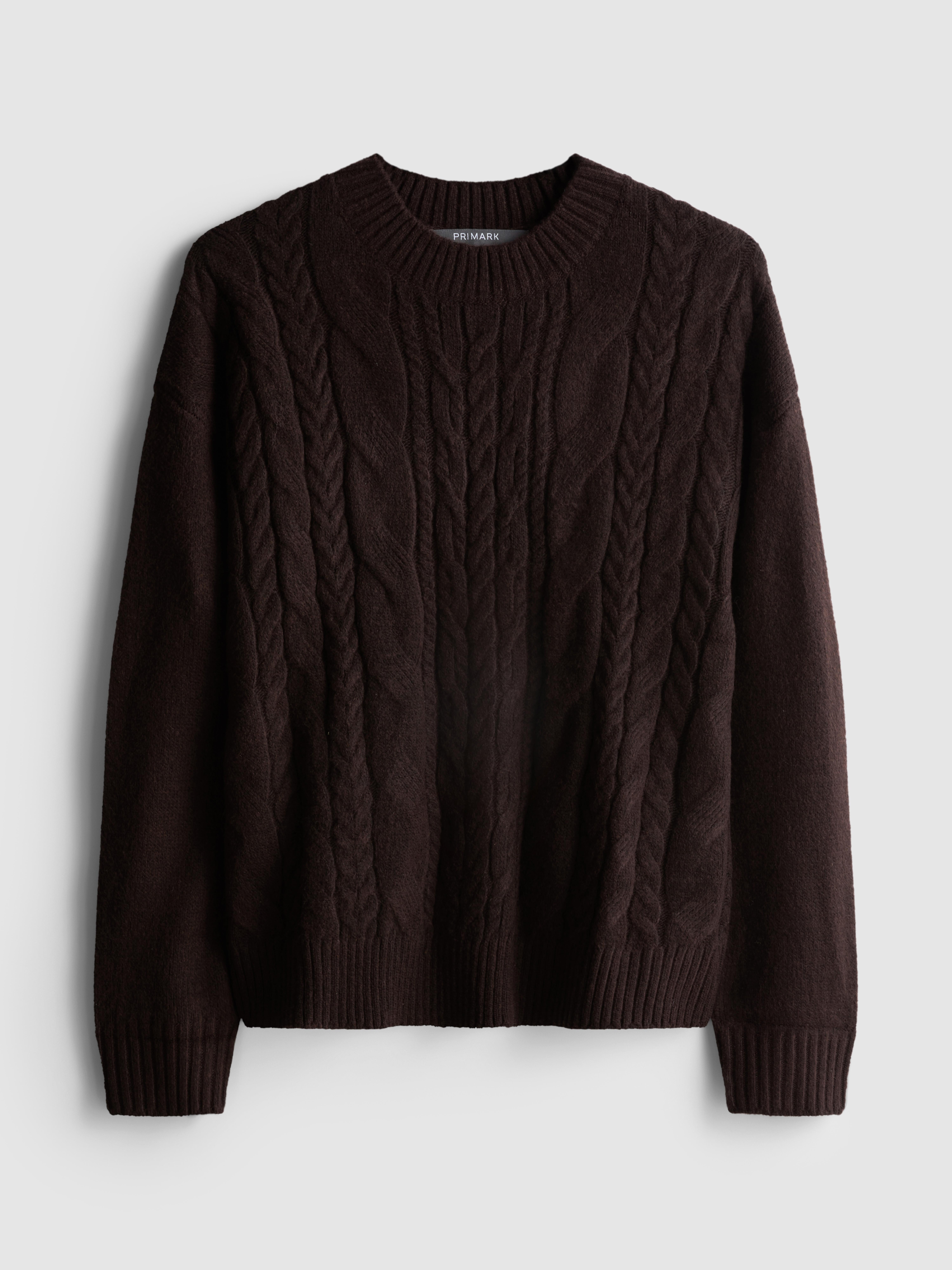 Aazon Essentials Woen's Standard 100% Cotton Crewneck Sweater, Black