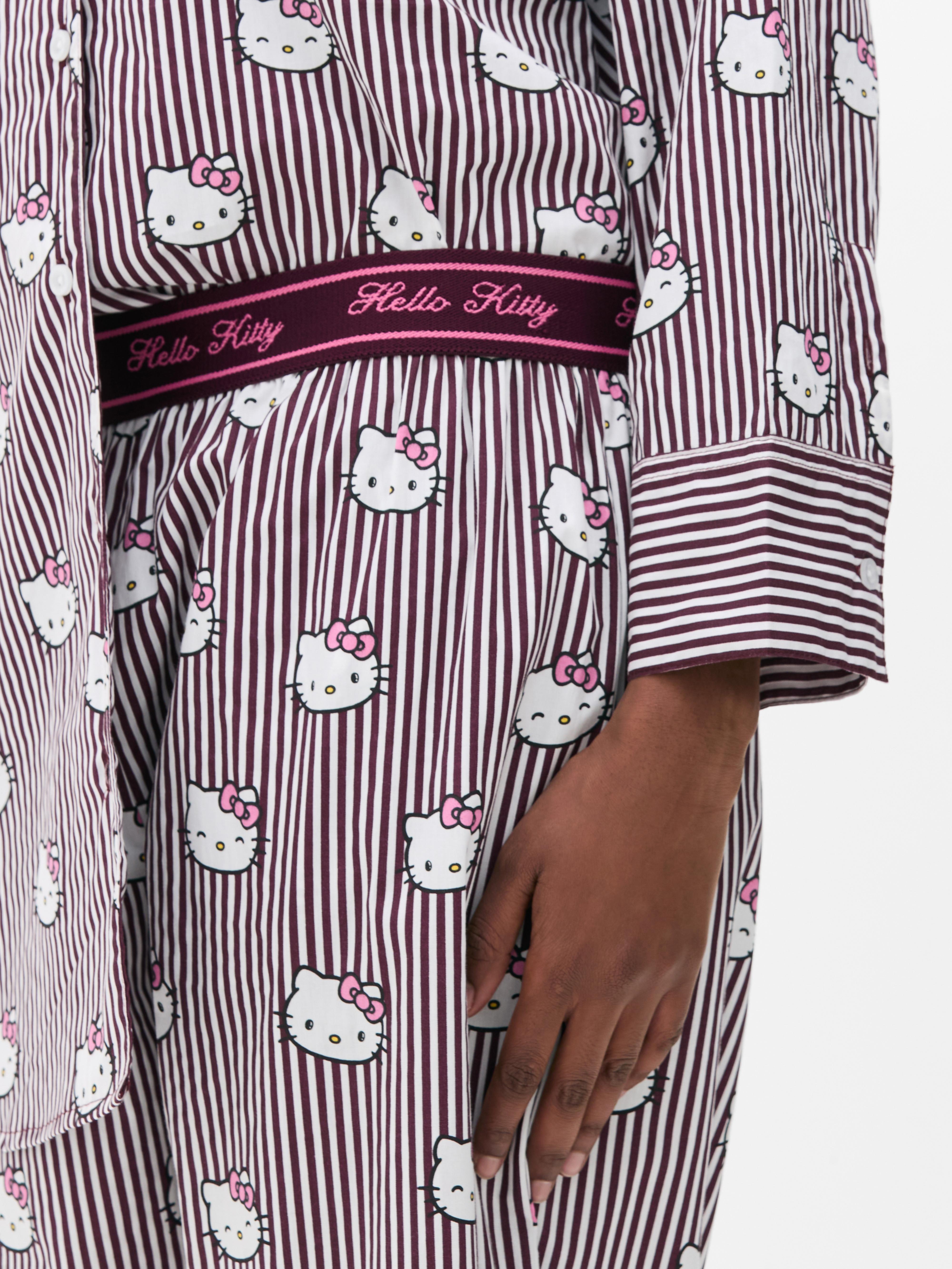 Hello Kitty Printed Straight Leg Pyjama Bottoms