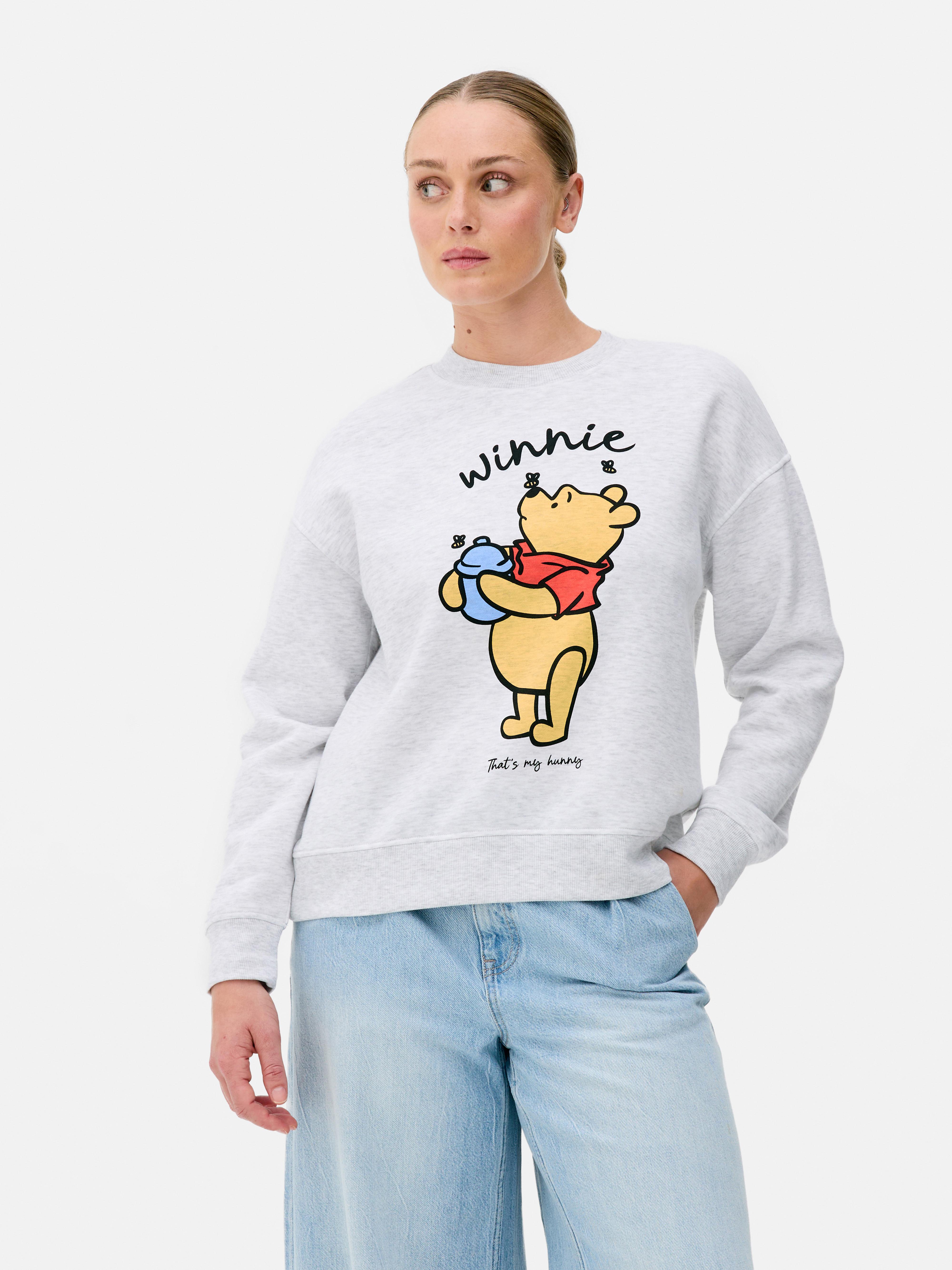 Szabadidő-pulóver Disney Micimackó-mintával