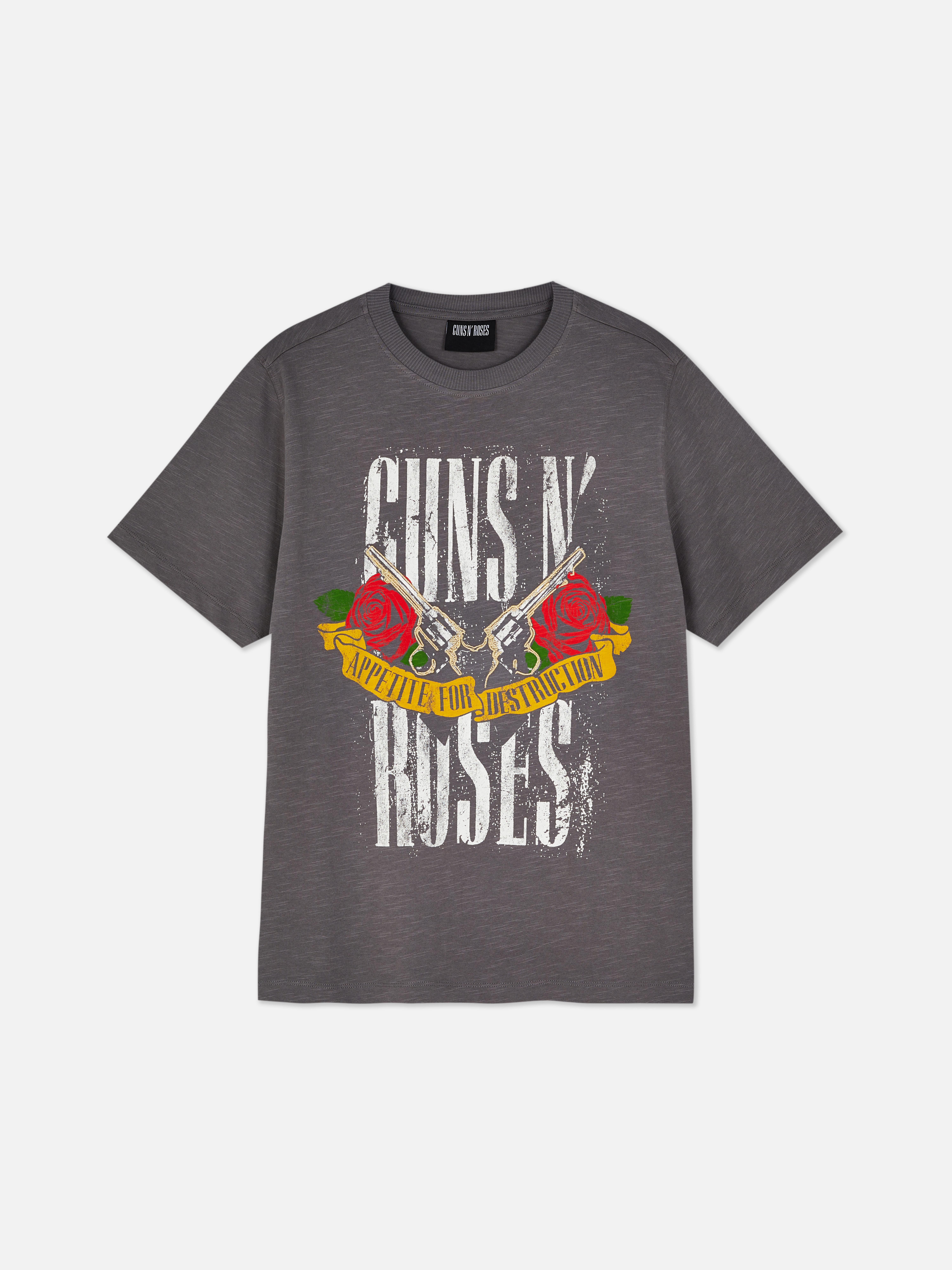 Guns N' Roses Graphic Flower Tee