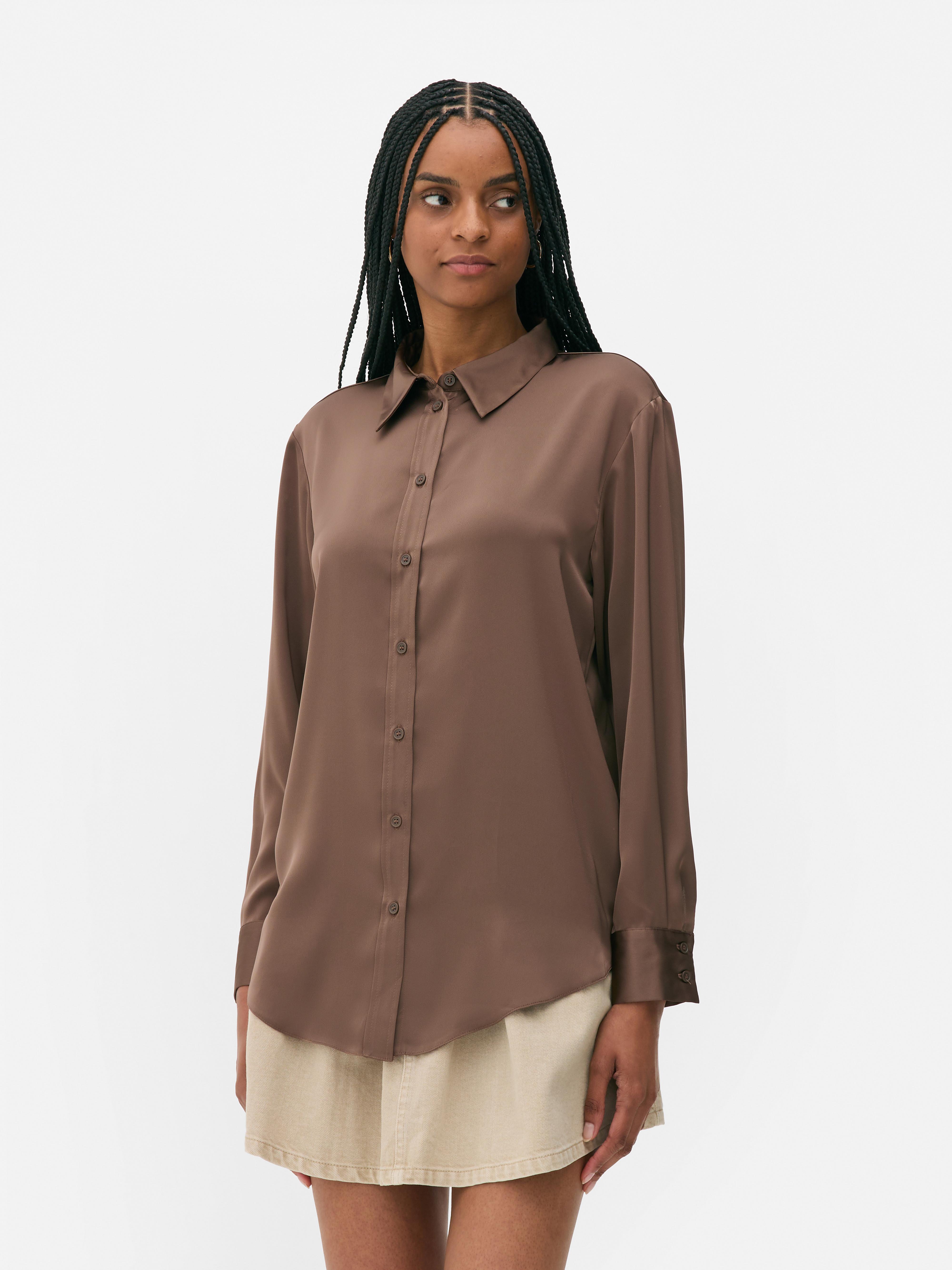 Camisa cetim clássica