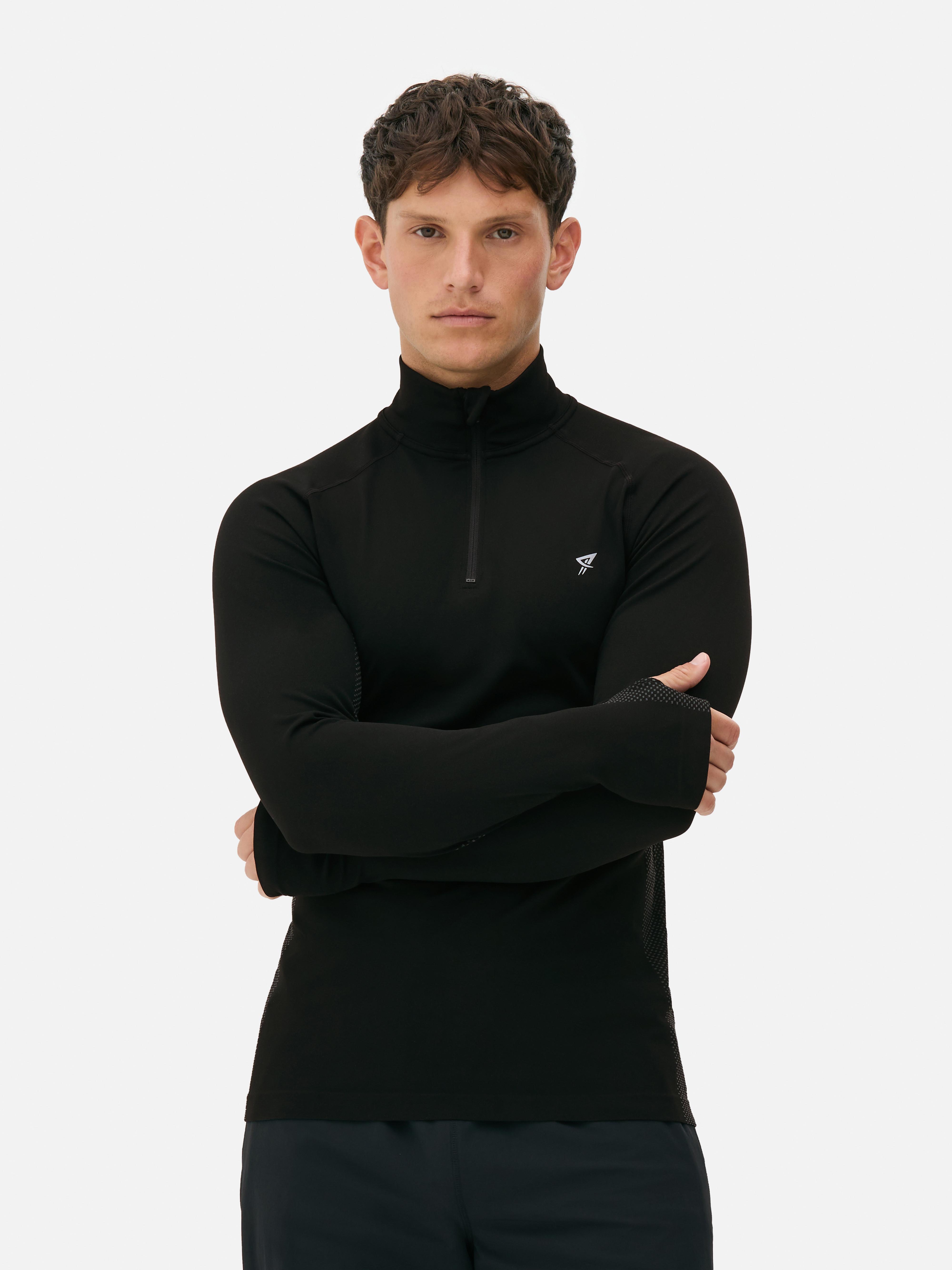 Quater Zip Performance T-Shirt