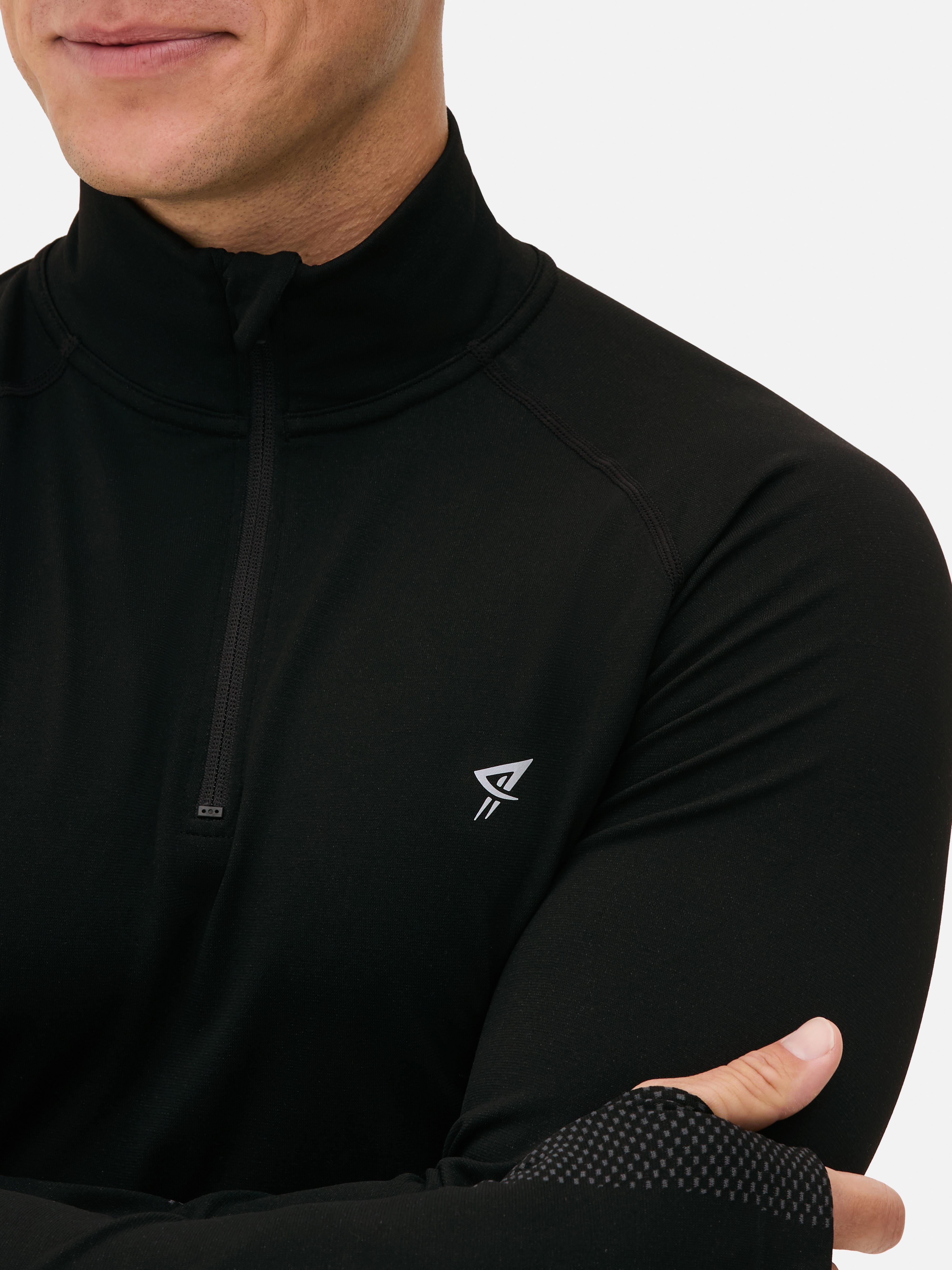 Quater Zip Performance T-Shirt