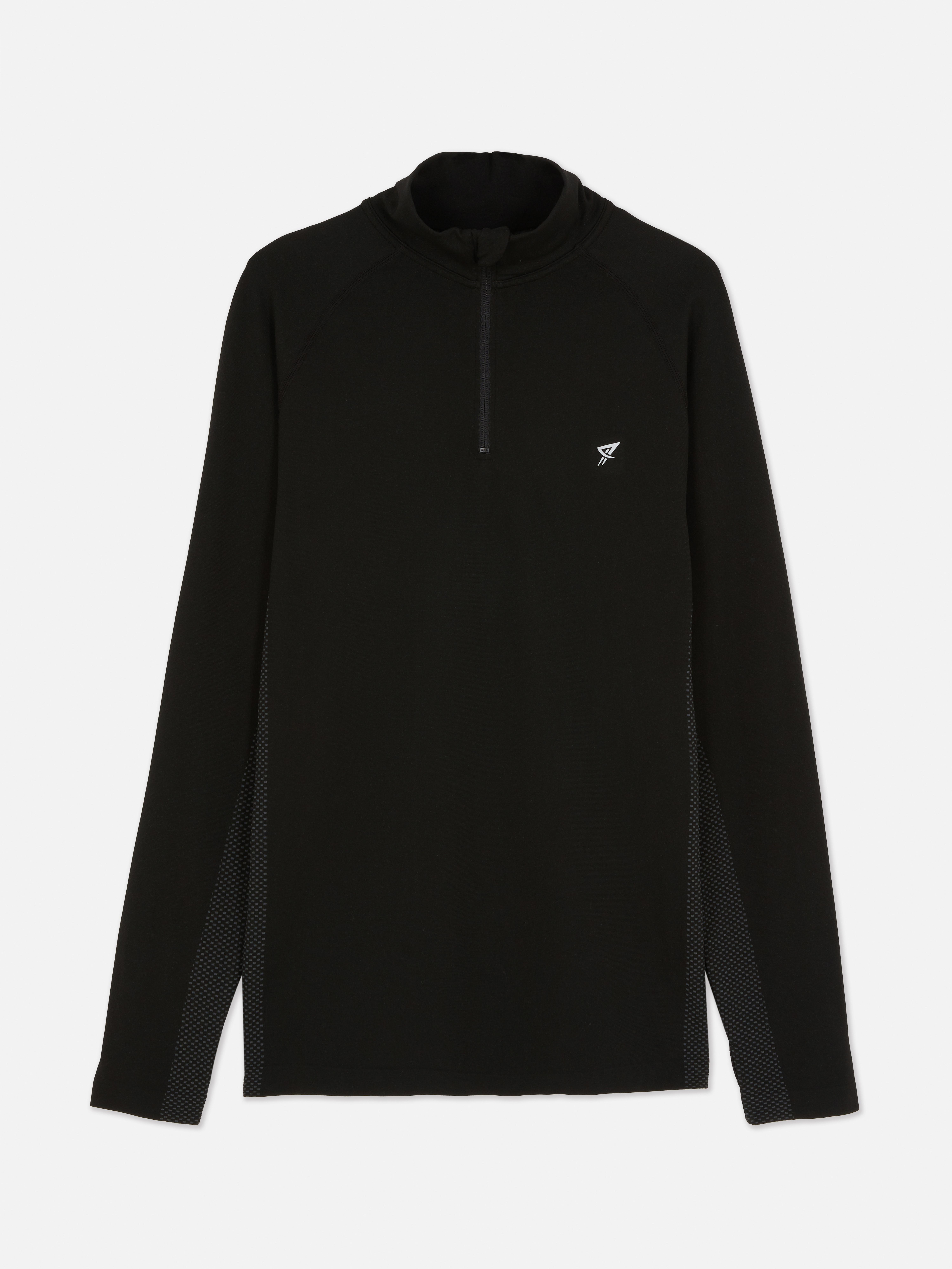 Quater Zip Performance T-Shirt