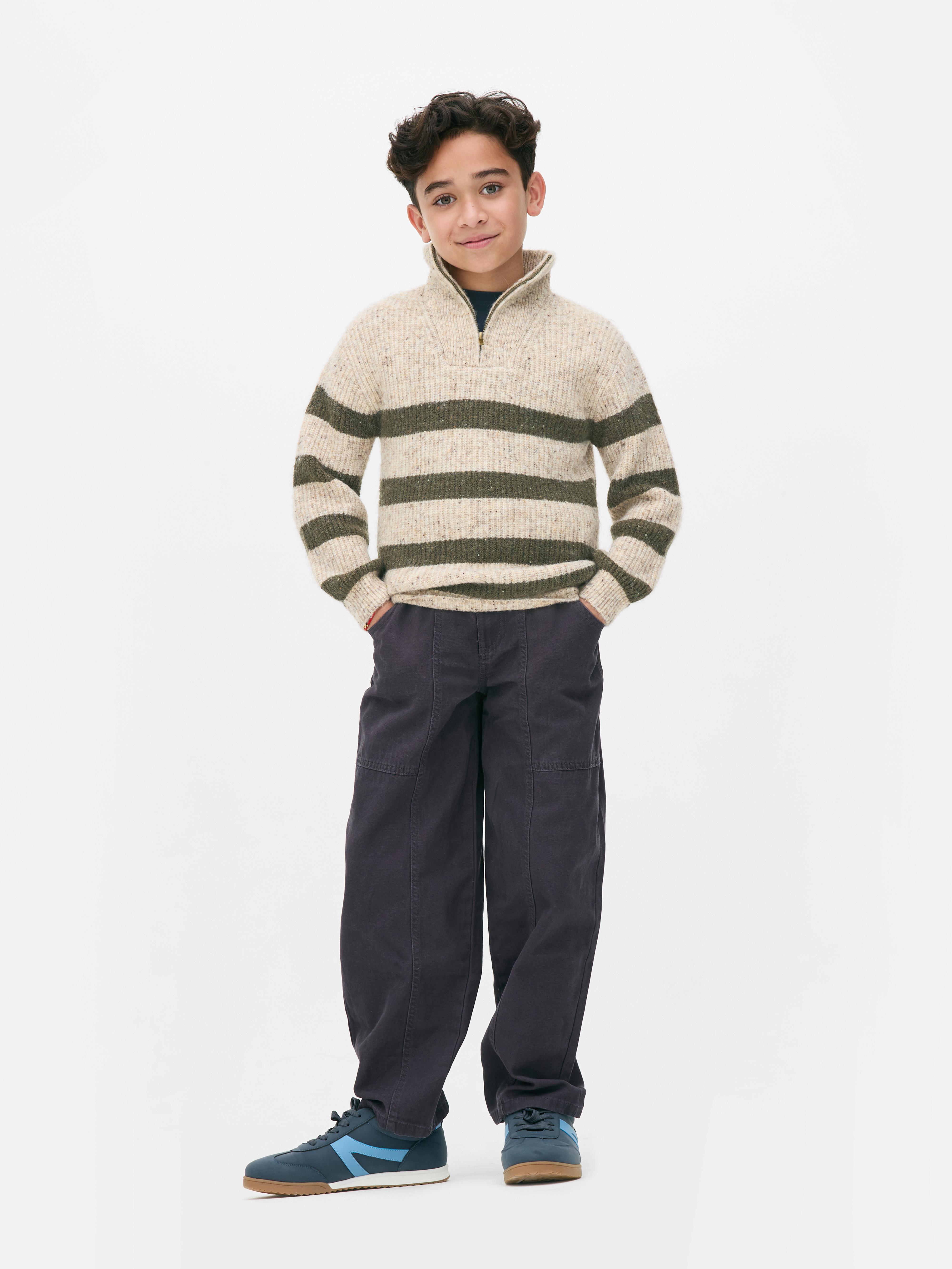 7–15 ans | Pull à col cheminée