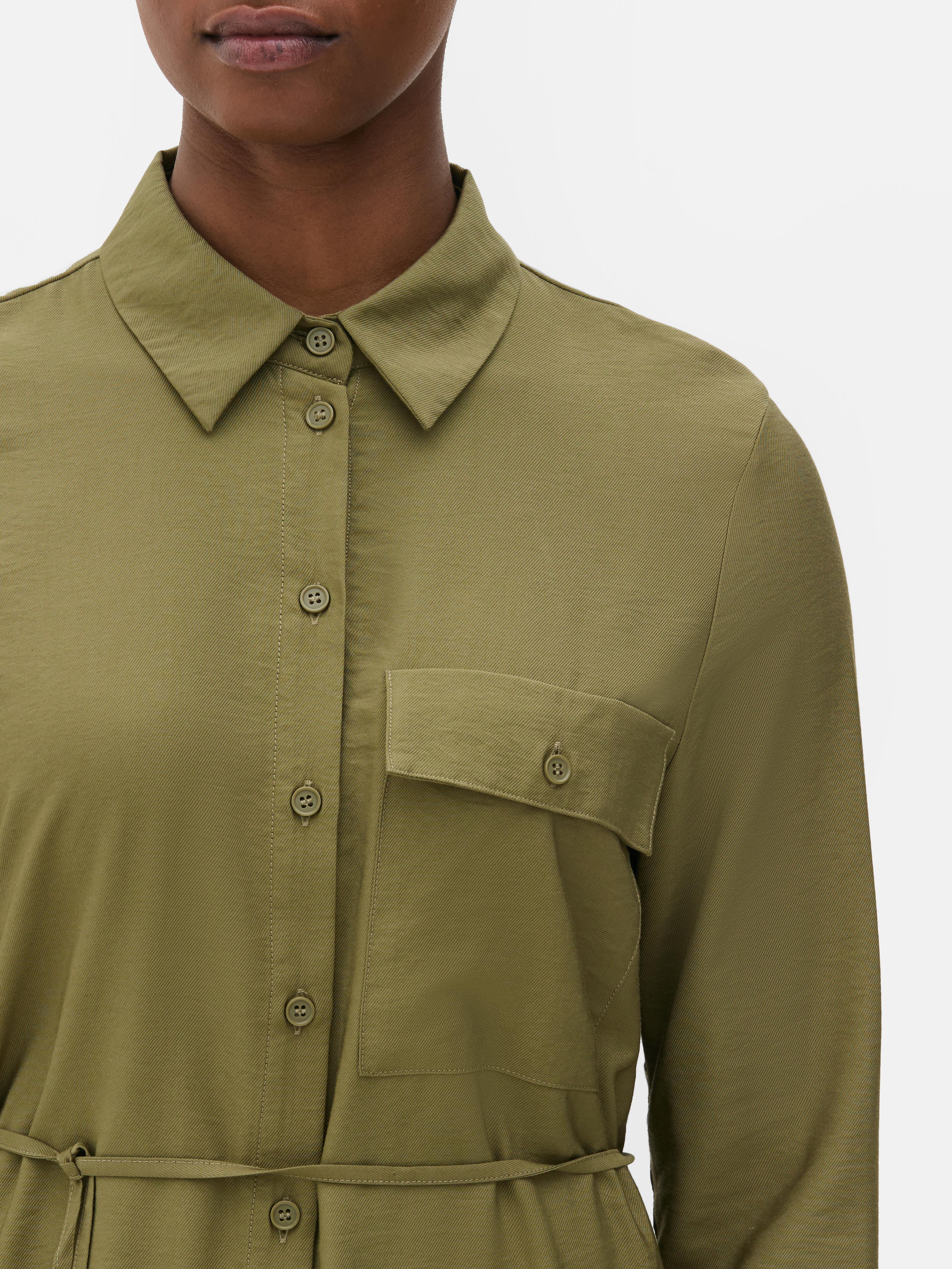 Vestido camiseiro mini prático