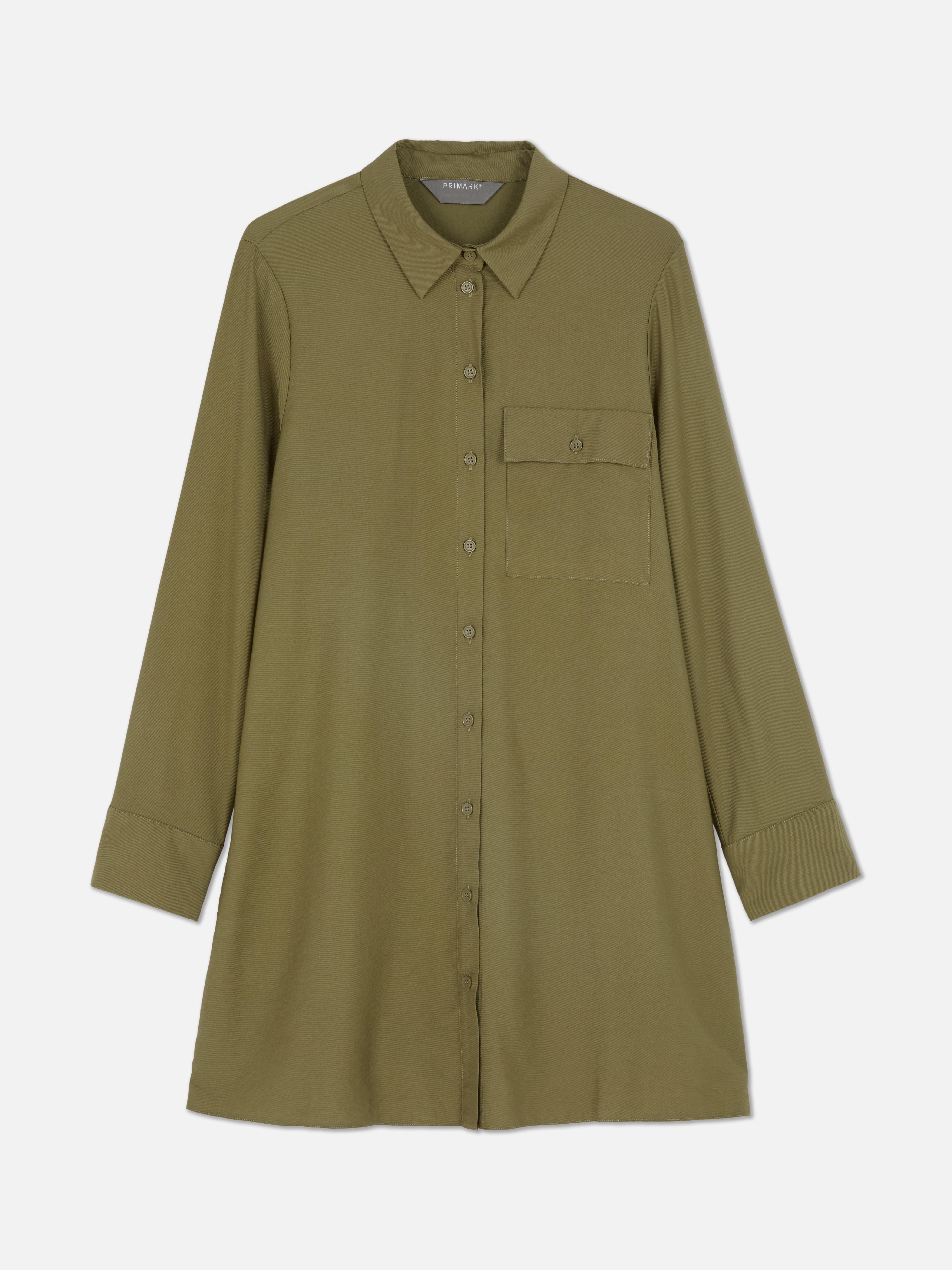 Vestido camiseiro mini prático