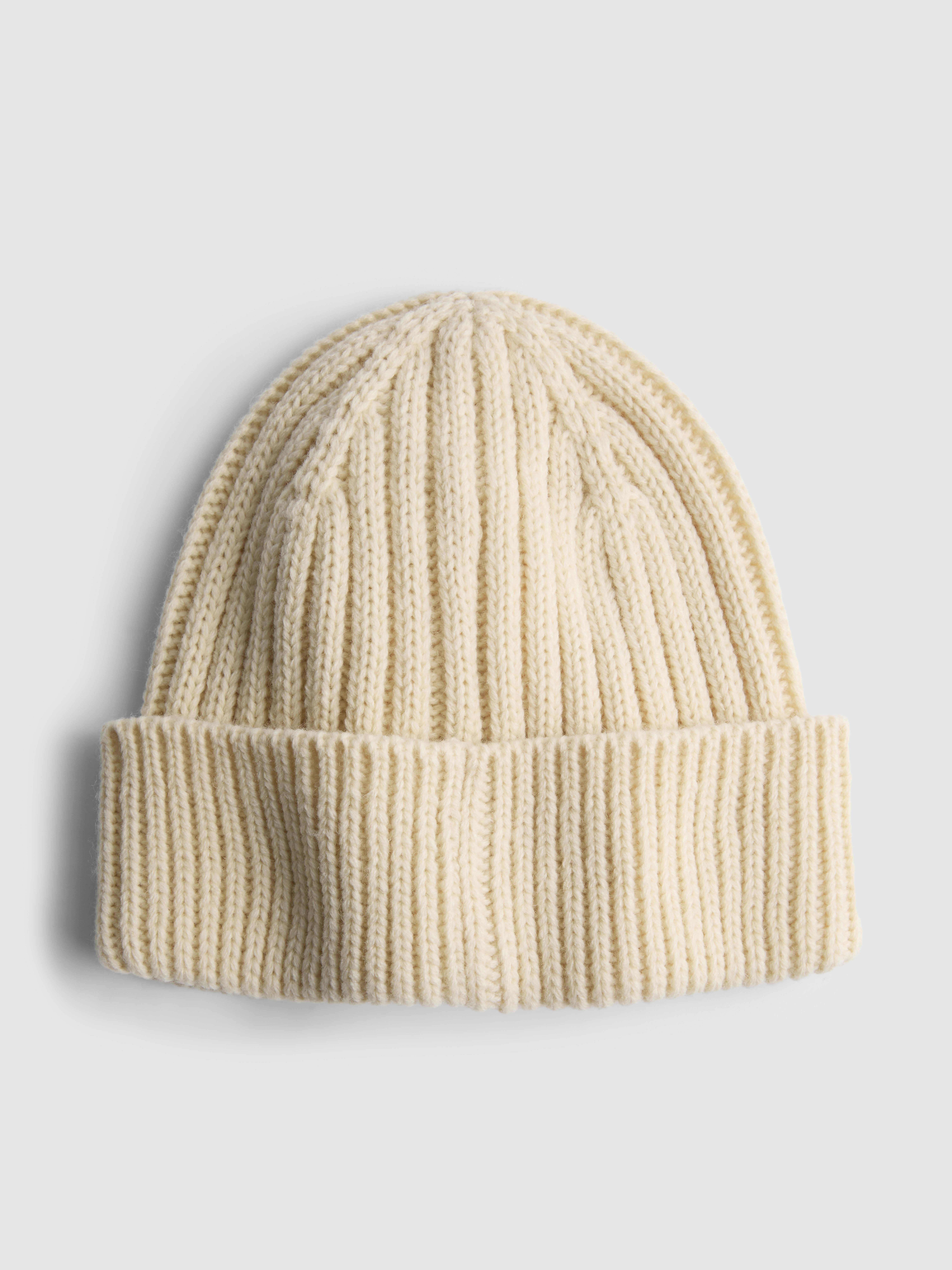 Gerippte Beanie