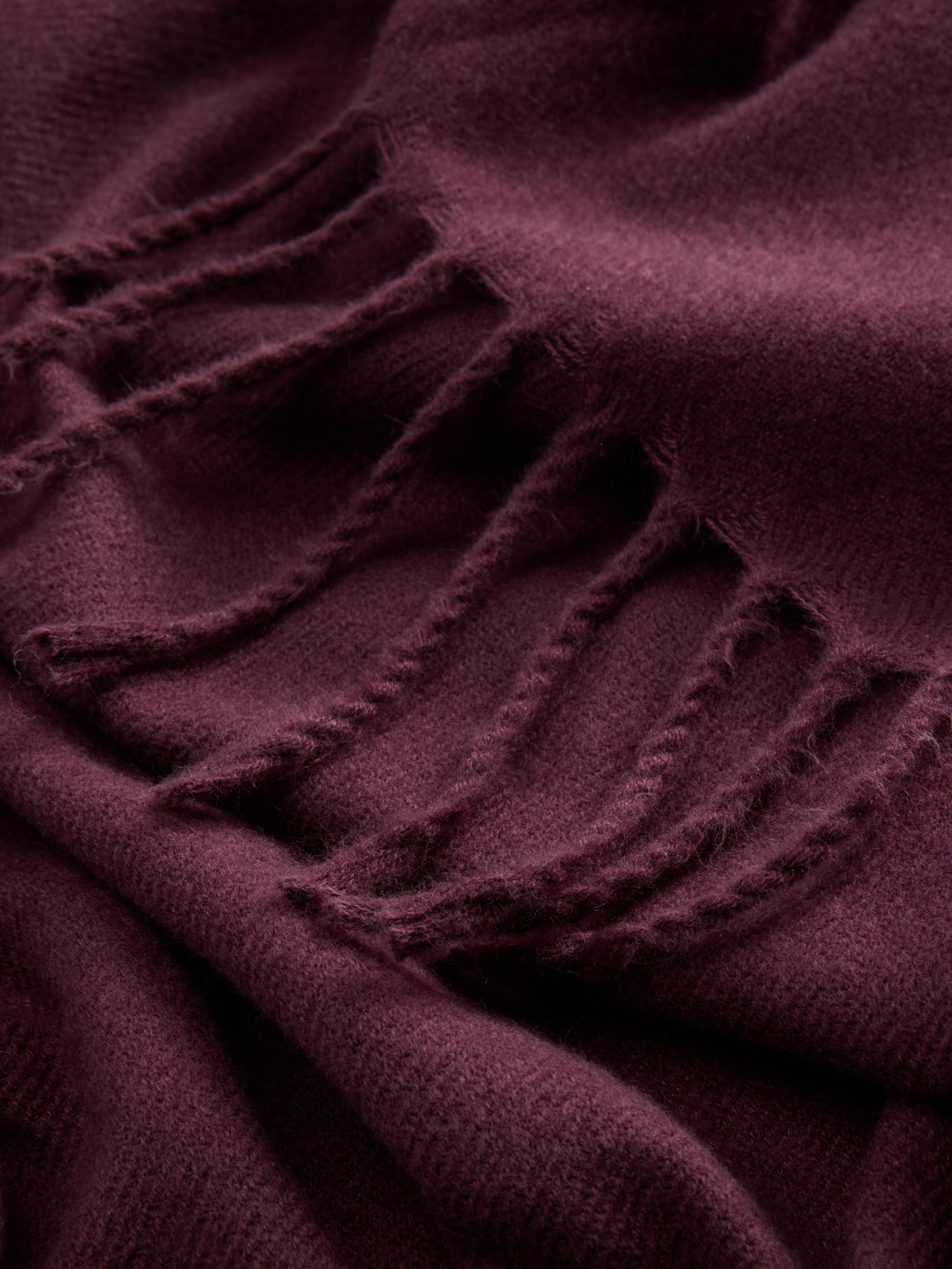 Woven Scarf with Tassels