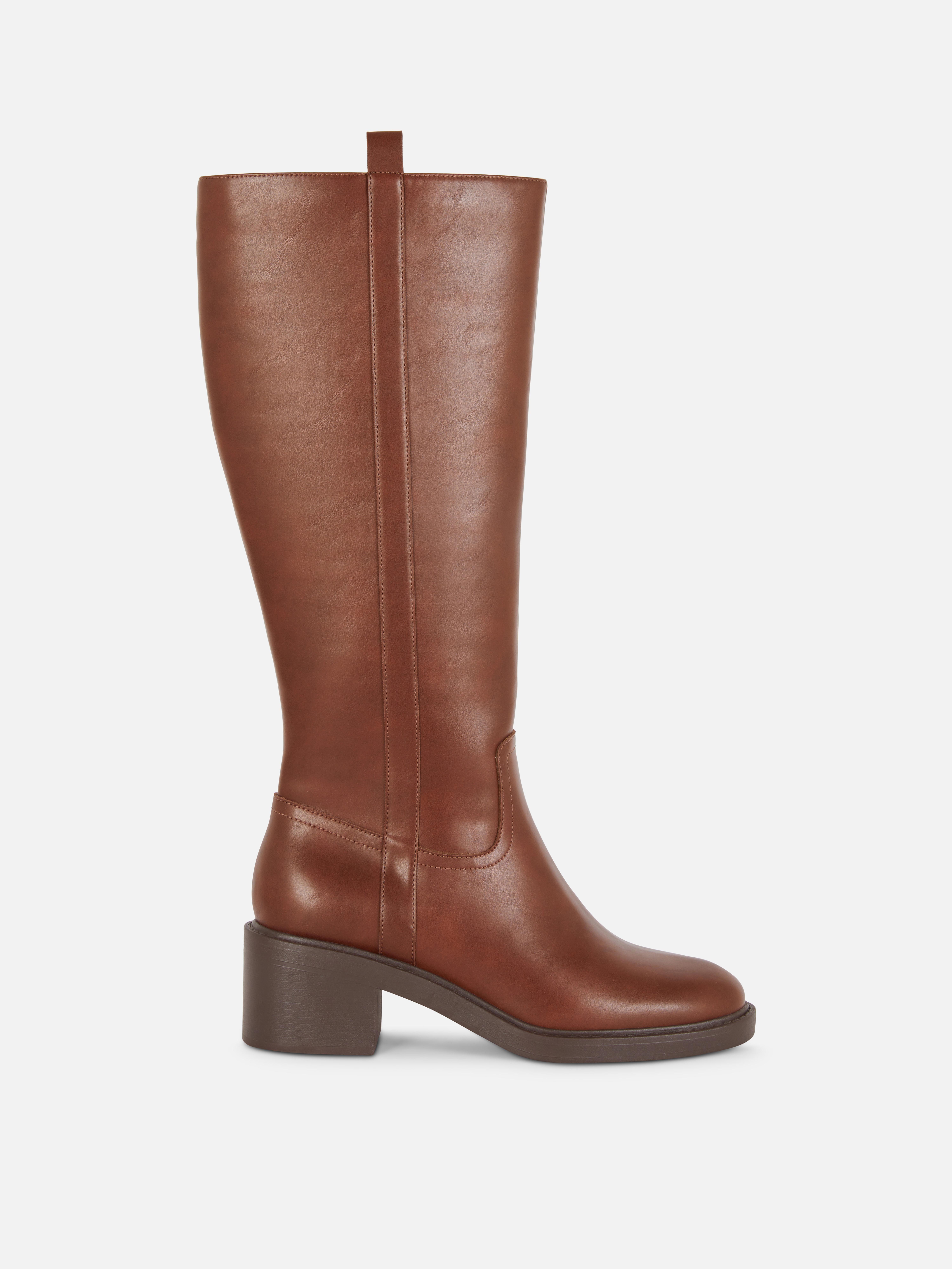 Bottes hautes en simili cuir Rita Ora