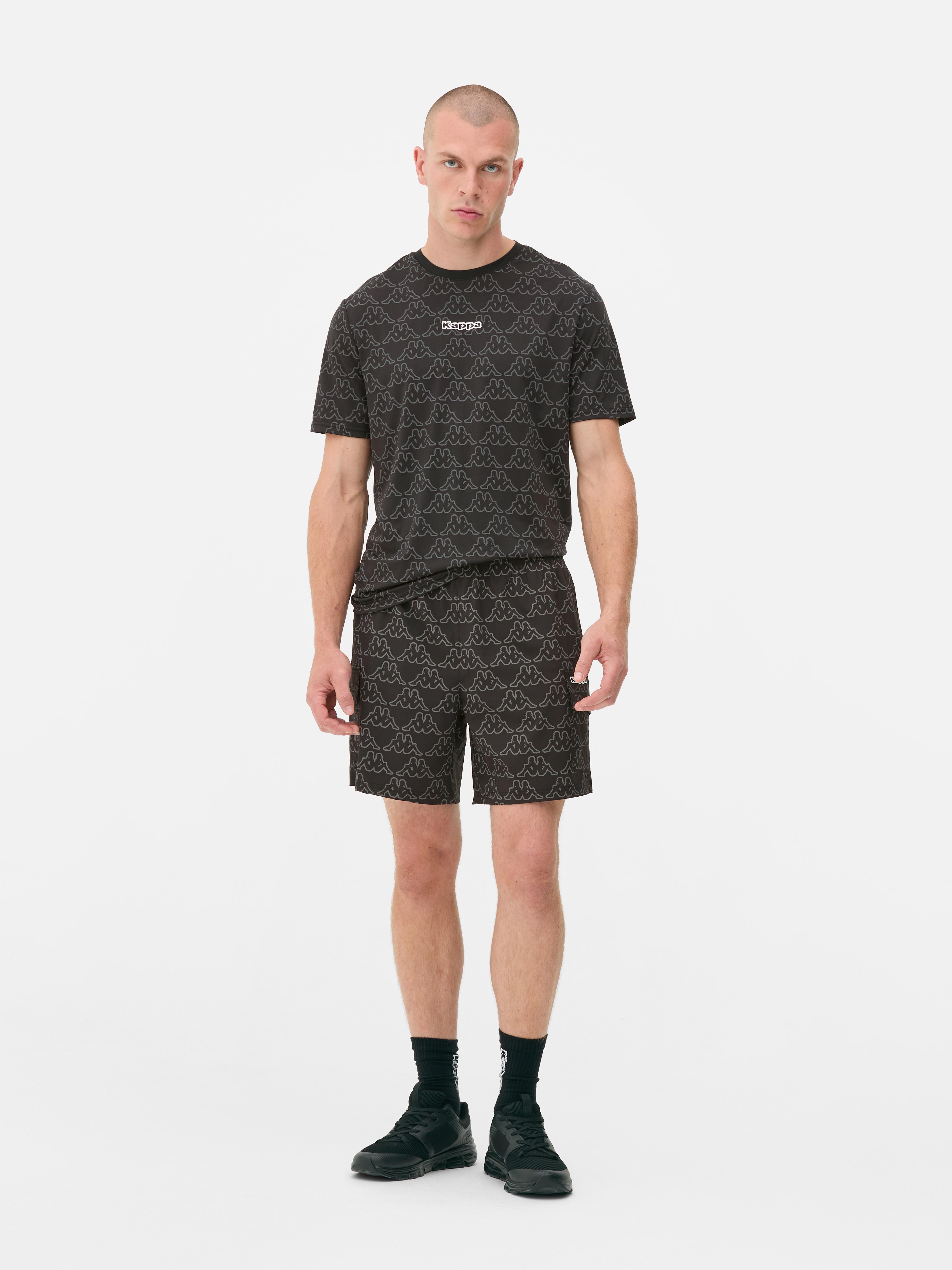 Cargoshort met logo Kappa