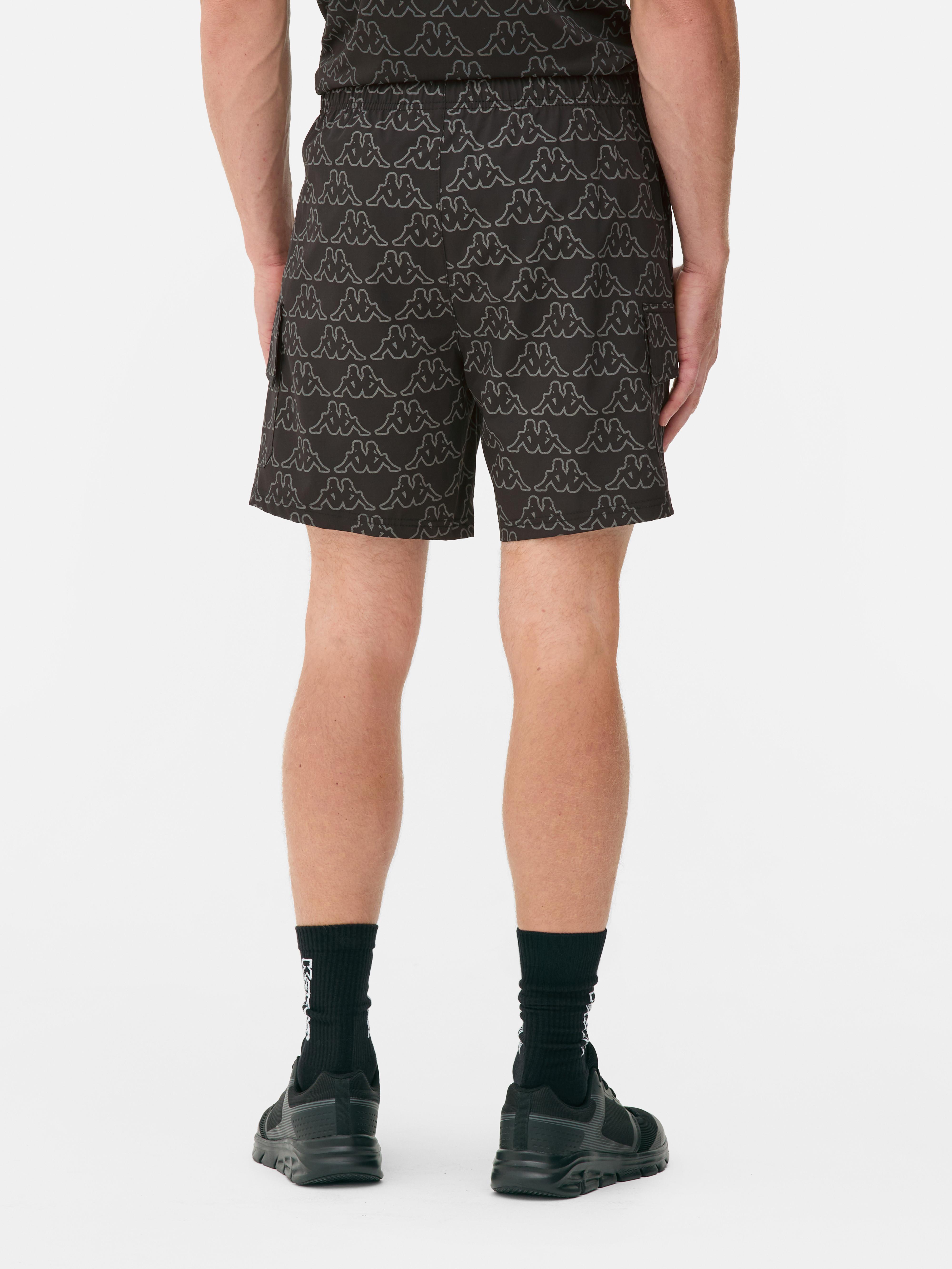 Cargoshort met logo Kappa