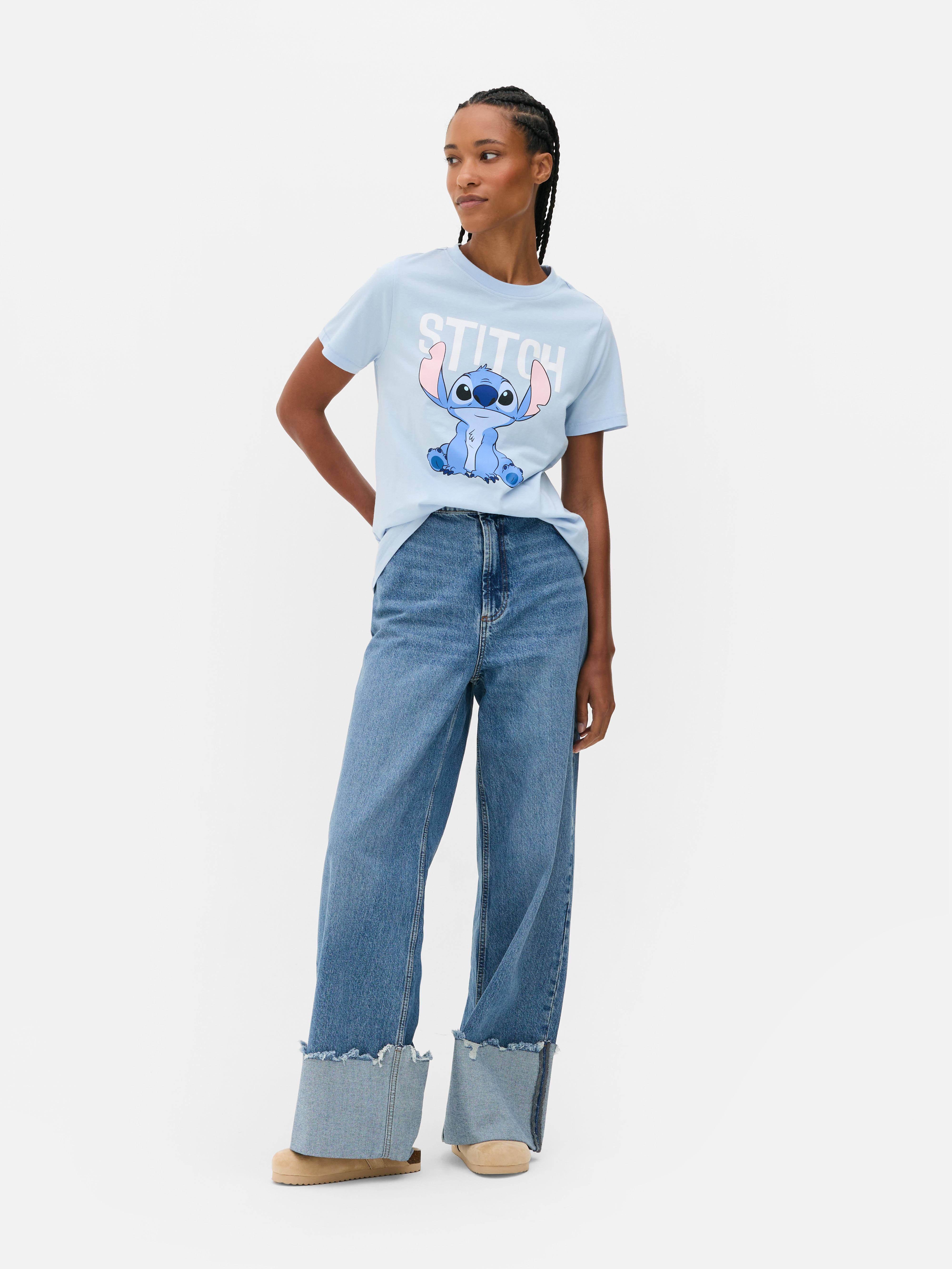 „Disney Stitch“ T-Shirt mit Rundhalsausschnitt