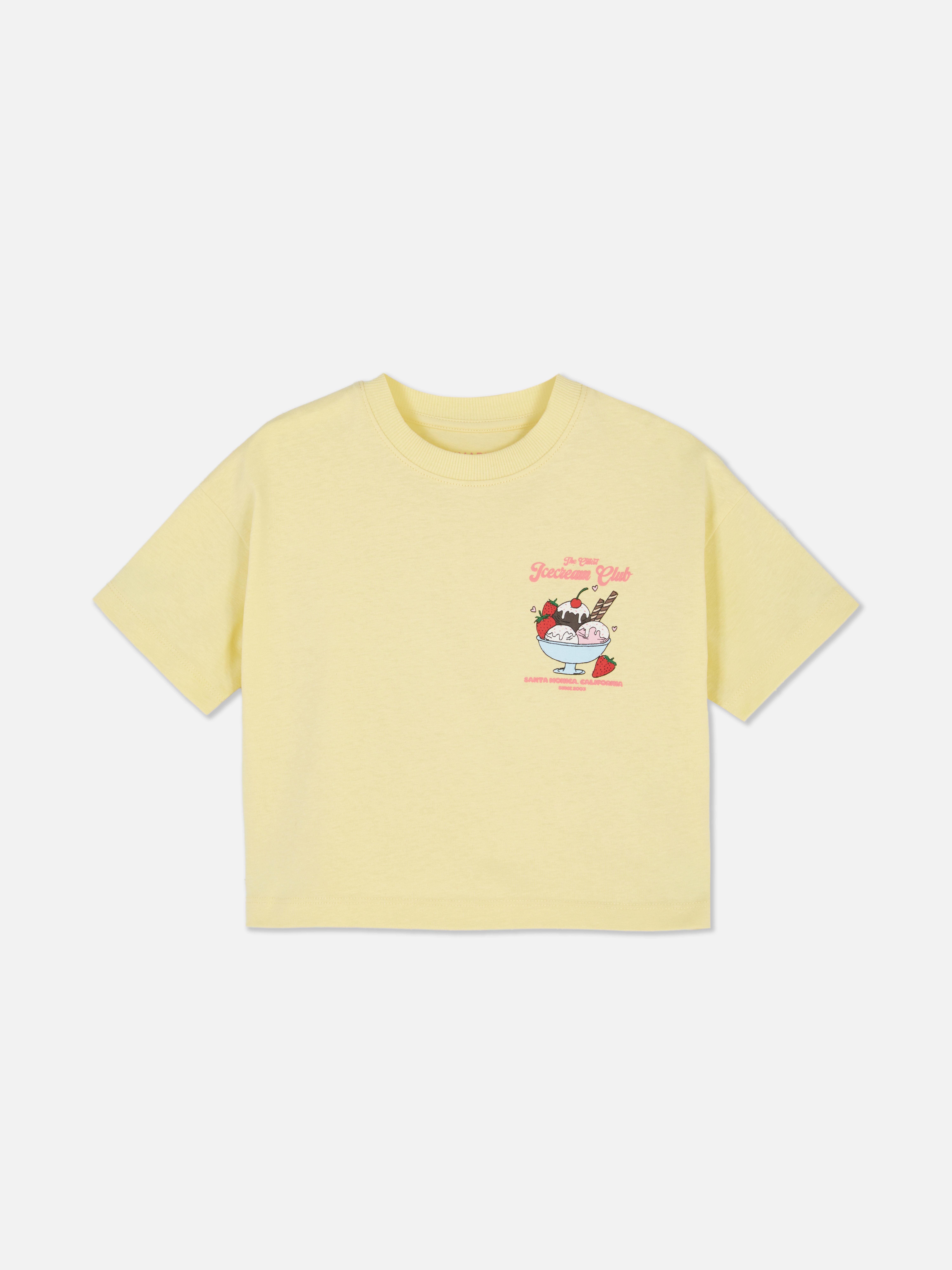 Ice Cream Boxy Graphic T-Shirt