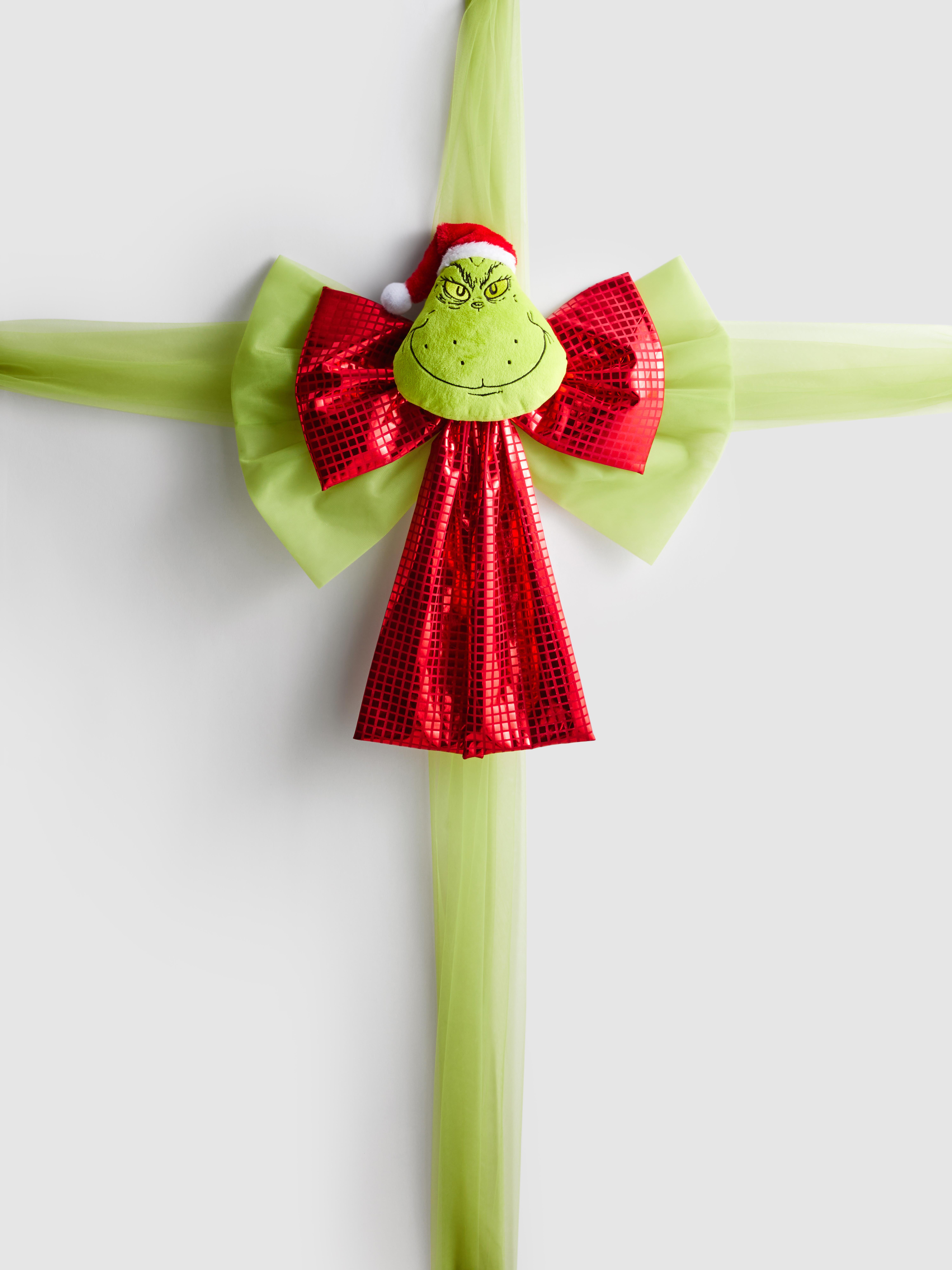 The Grinch Door Bow