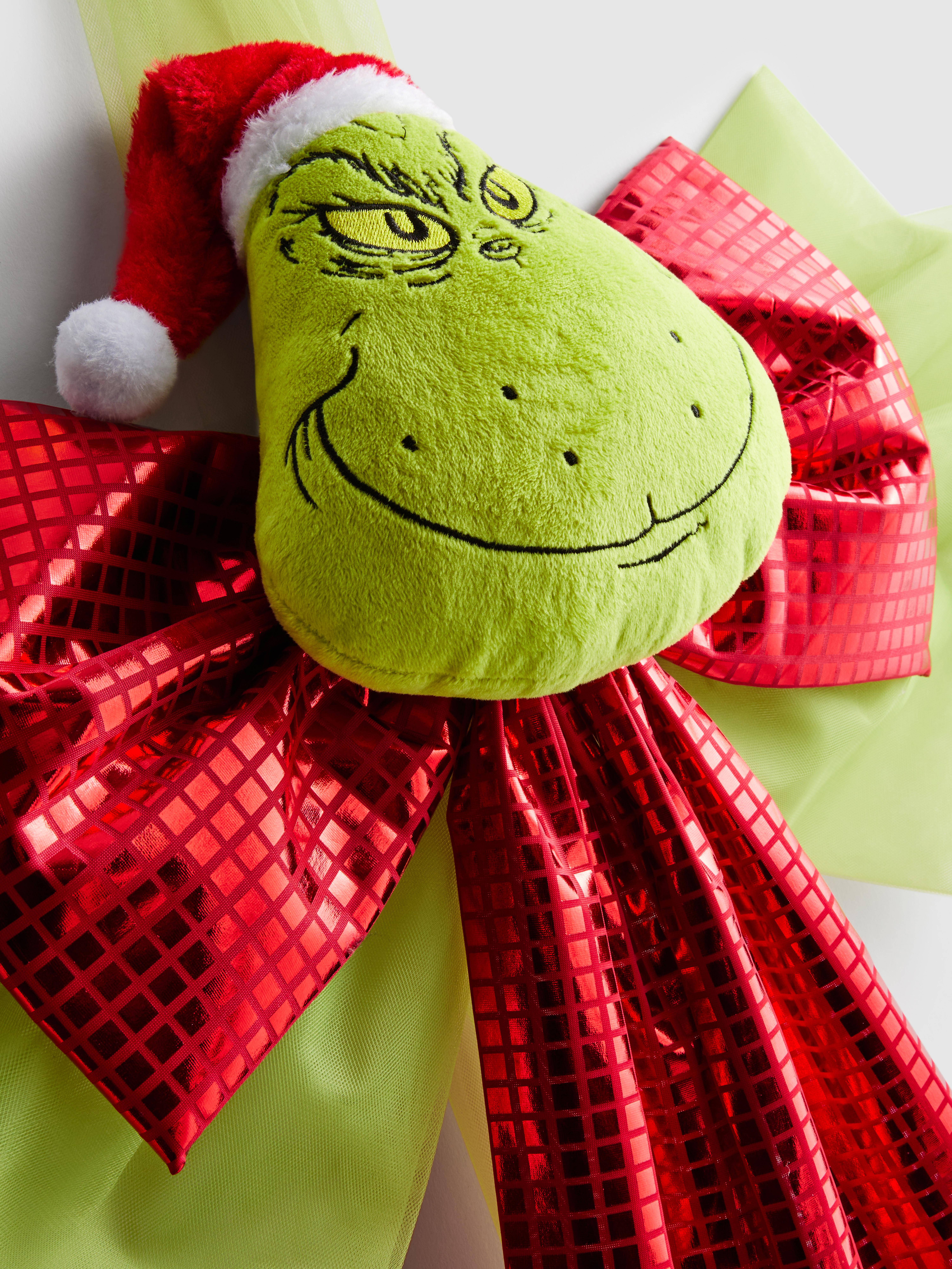 The Grinch Door Bow