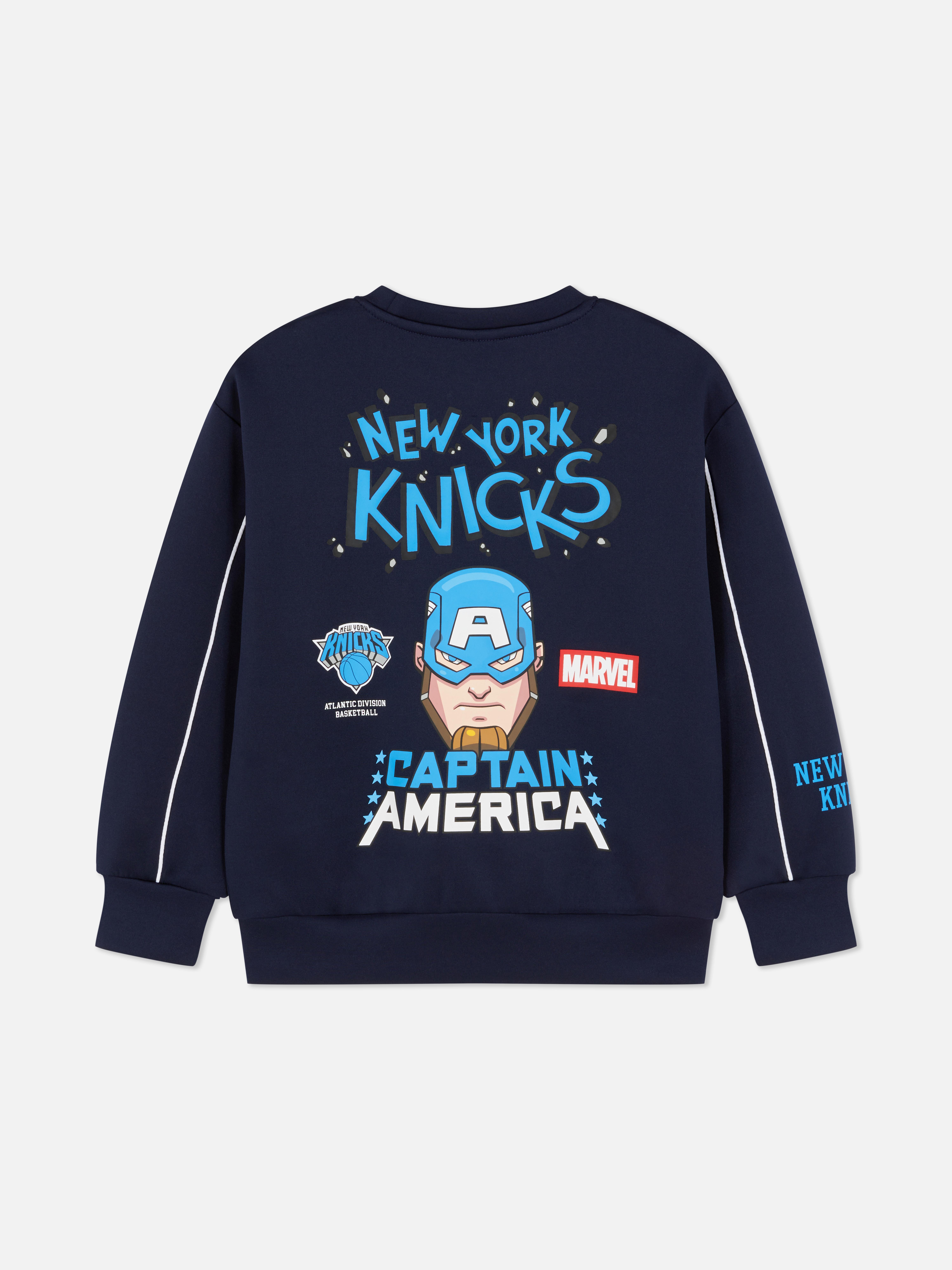 1.5-8yrs | New York Knicks X Captain America Sweatshirt