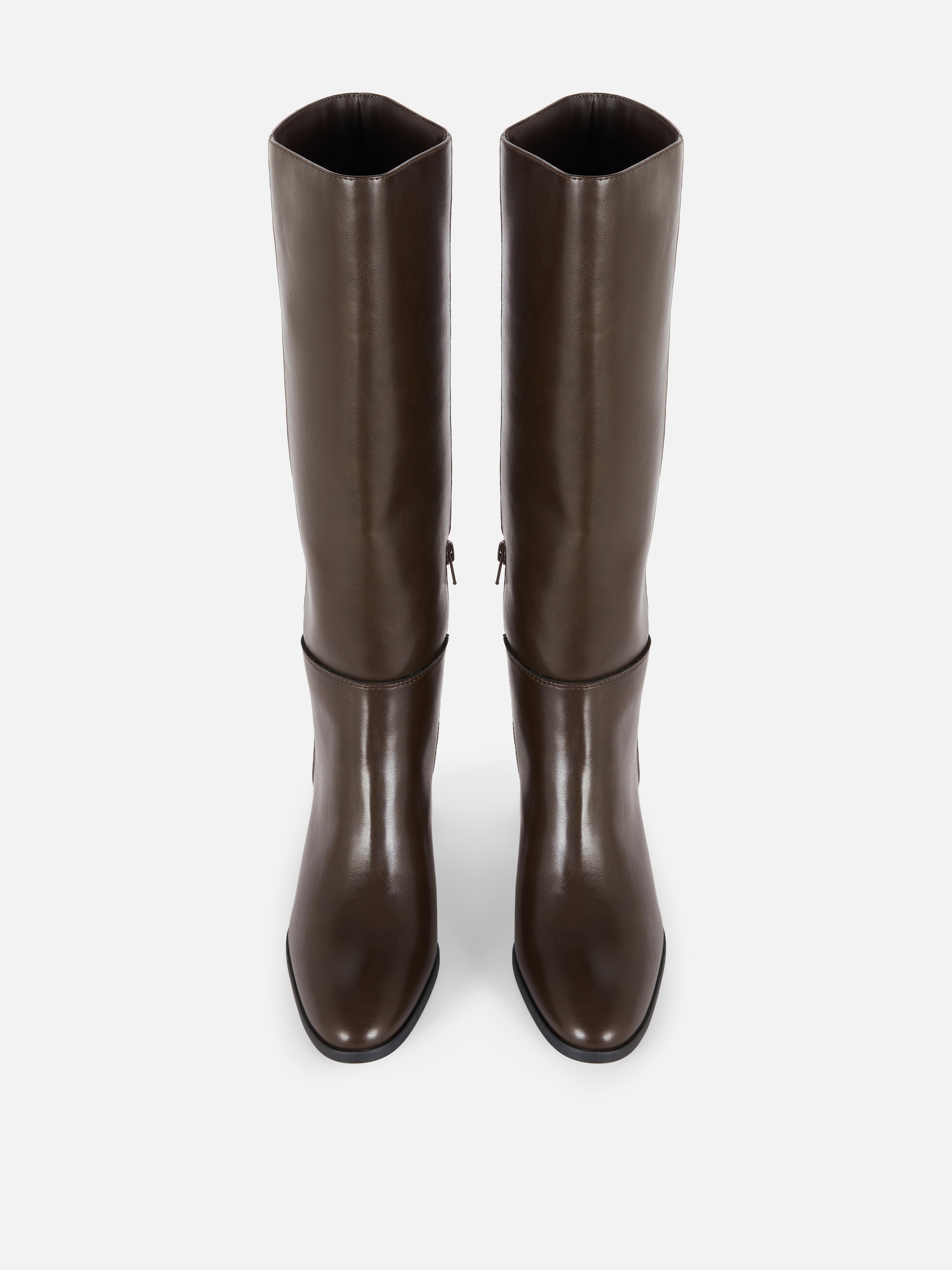 Bottes hautes à boucle