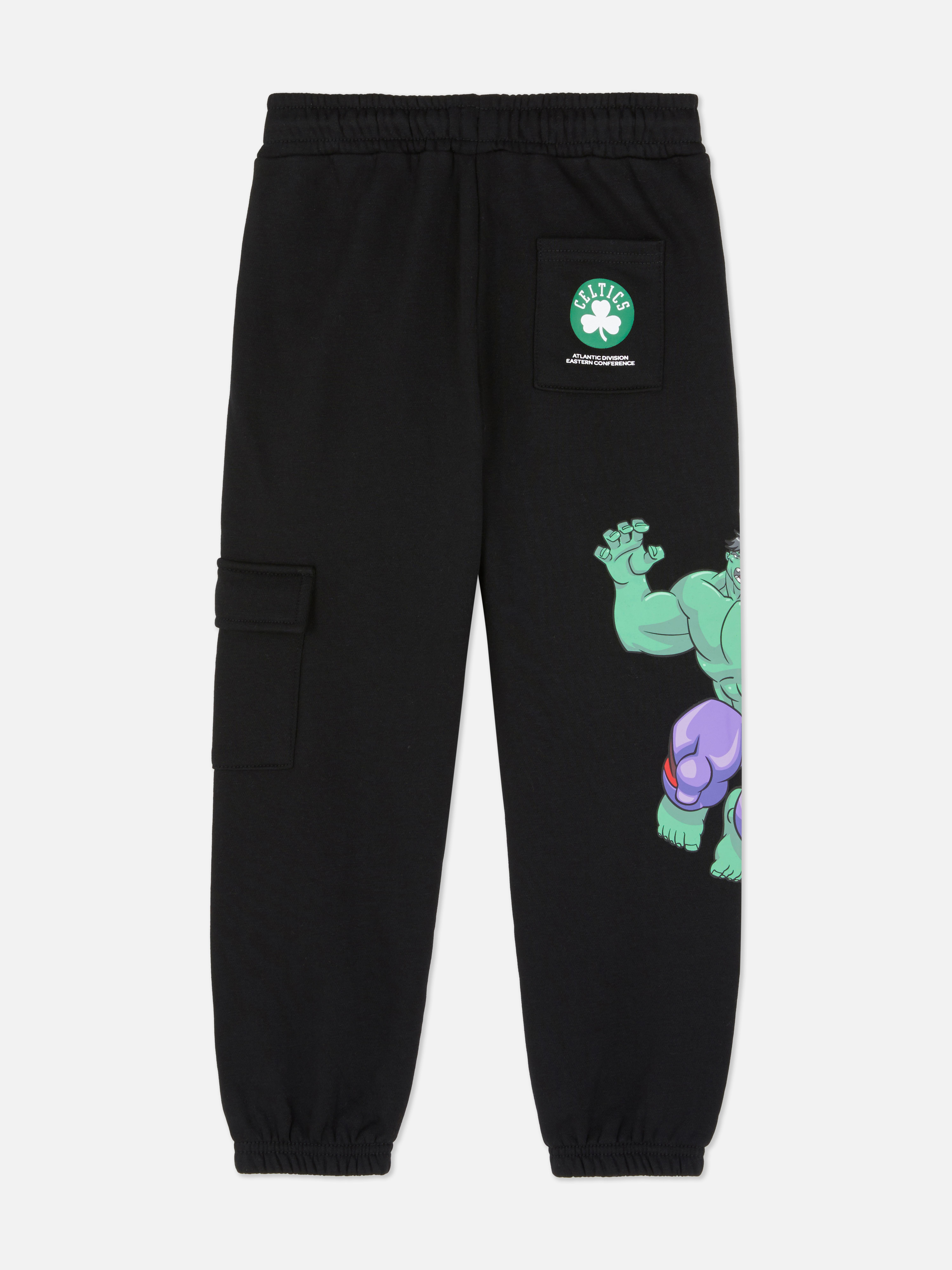 18 mois–8 ans | Bas de jogging à revers Boston Celtics X L'incroyable Hulk