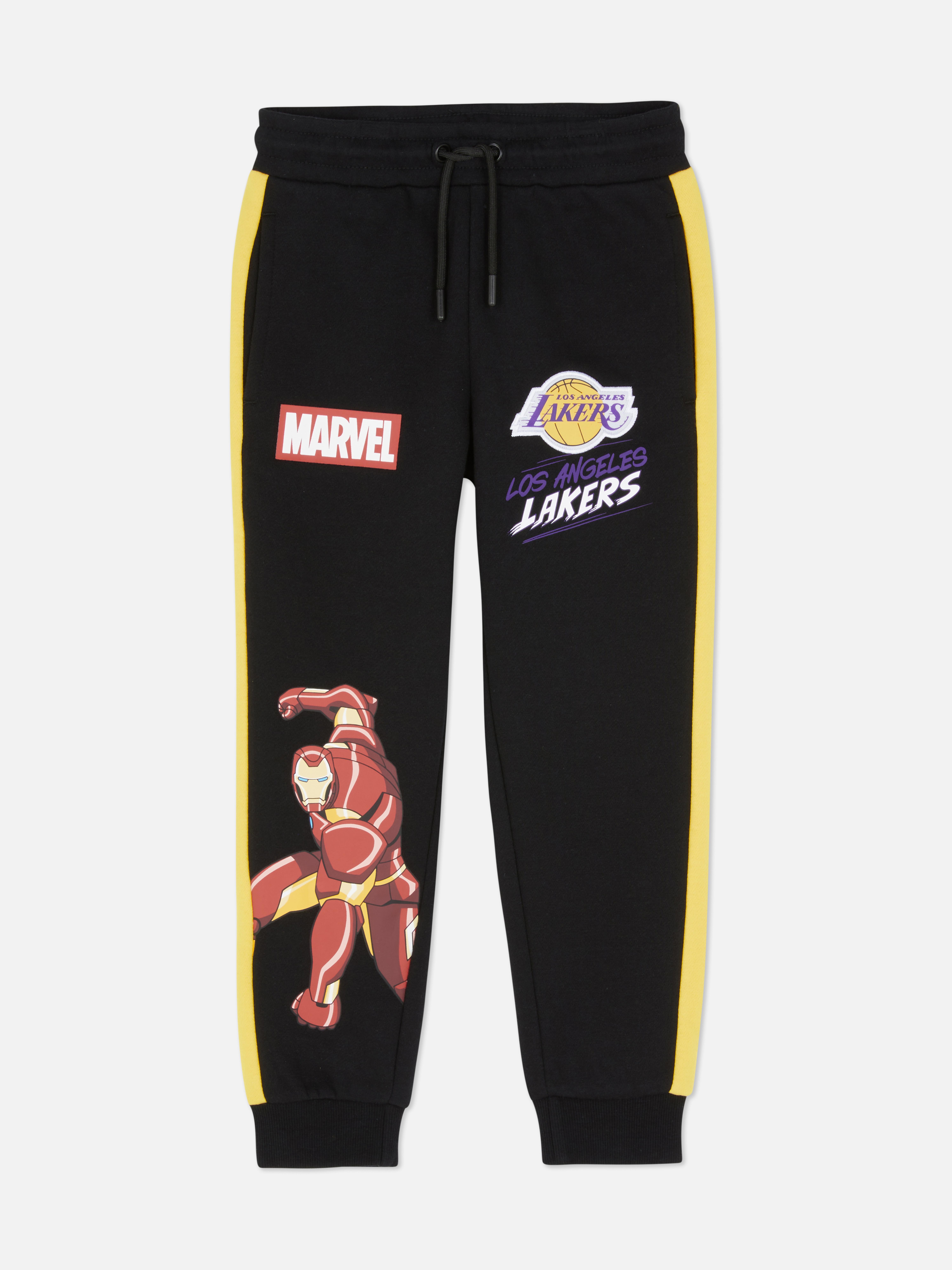 18 mois–8 ans | Bas de jogging à revers Los Angeles Lakers X Iron Man