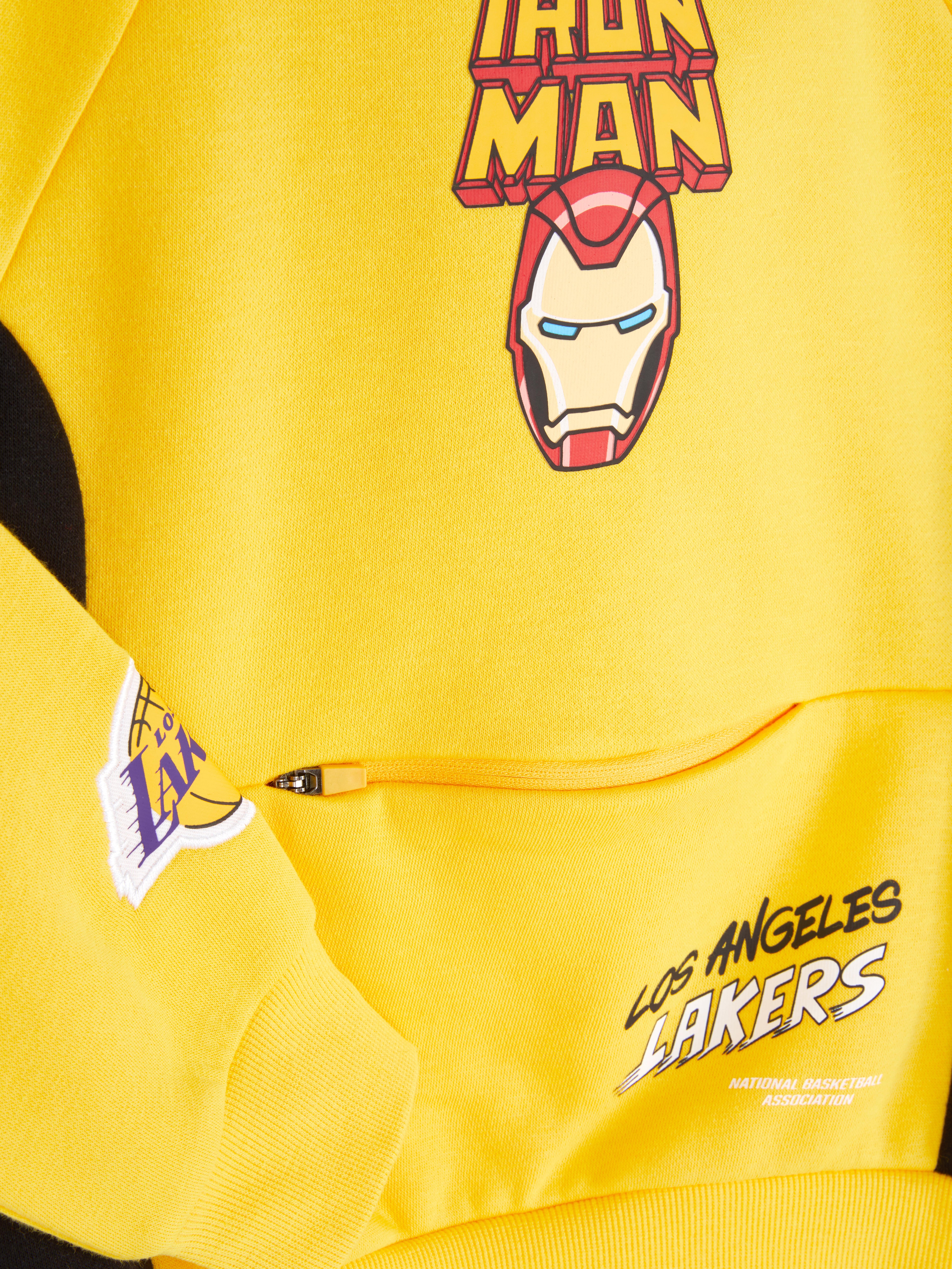 18 mois–8 ans | Sweat à capuche Los Angeles Lakers X Iron Man