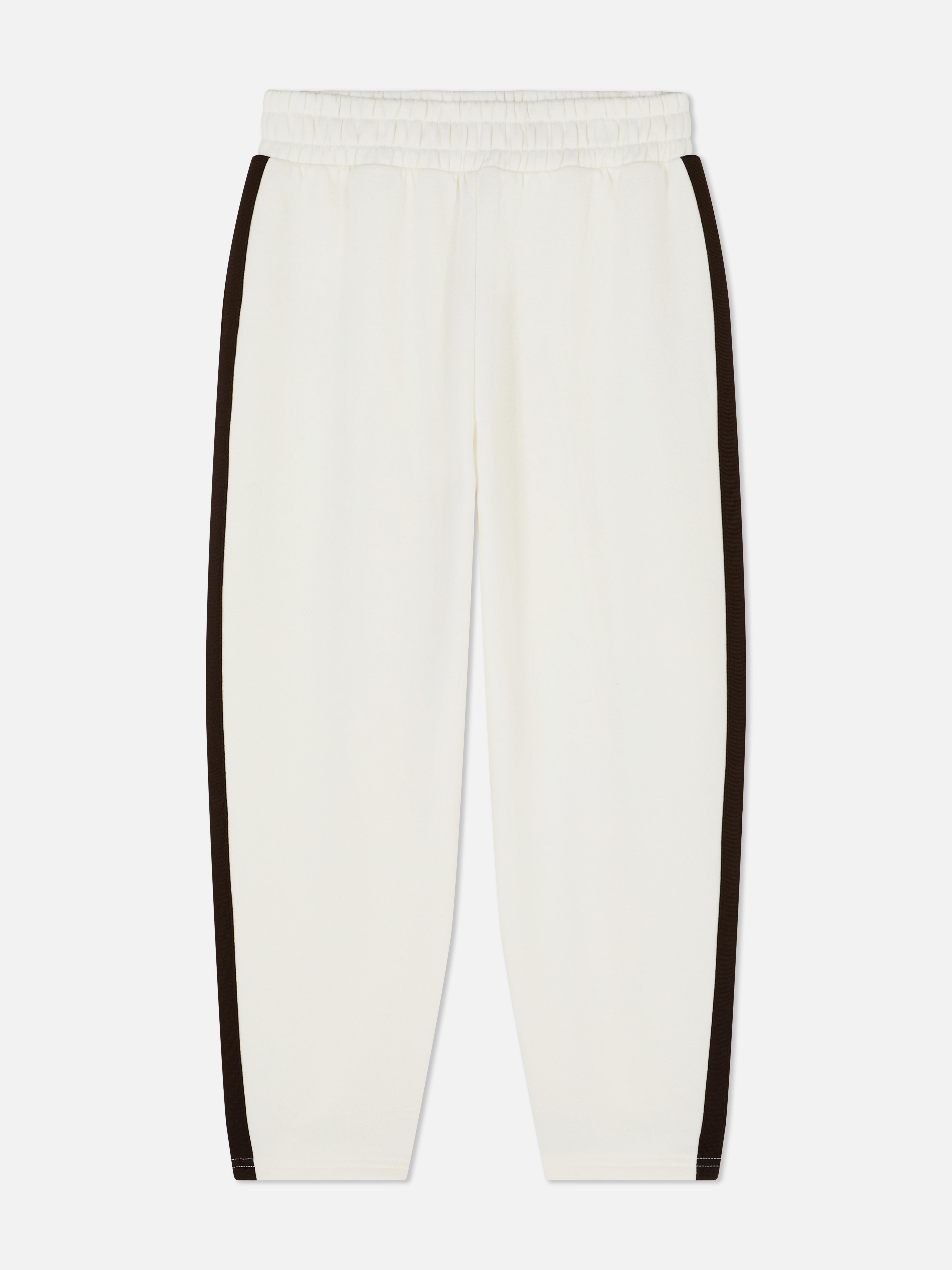 7-15yrs | Side Stripe Barrel Leg Joggers