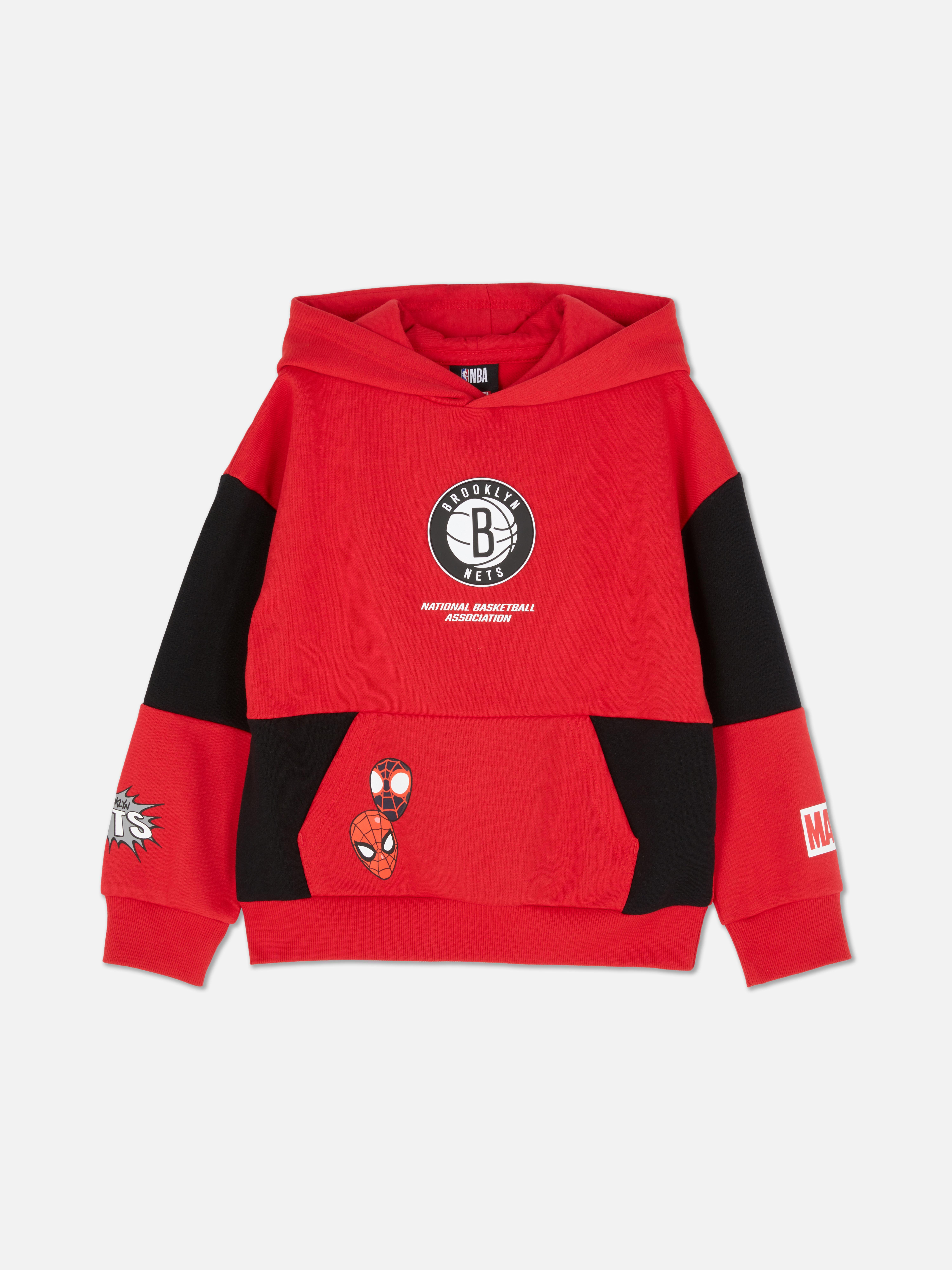 18 mois–8 ans | Sweat à capuche Brooklyn Nets X Spider-Man