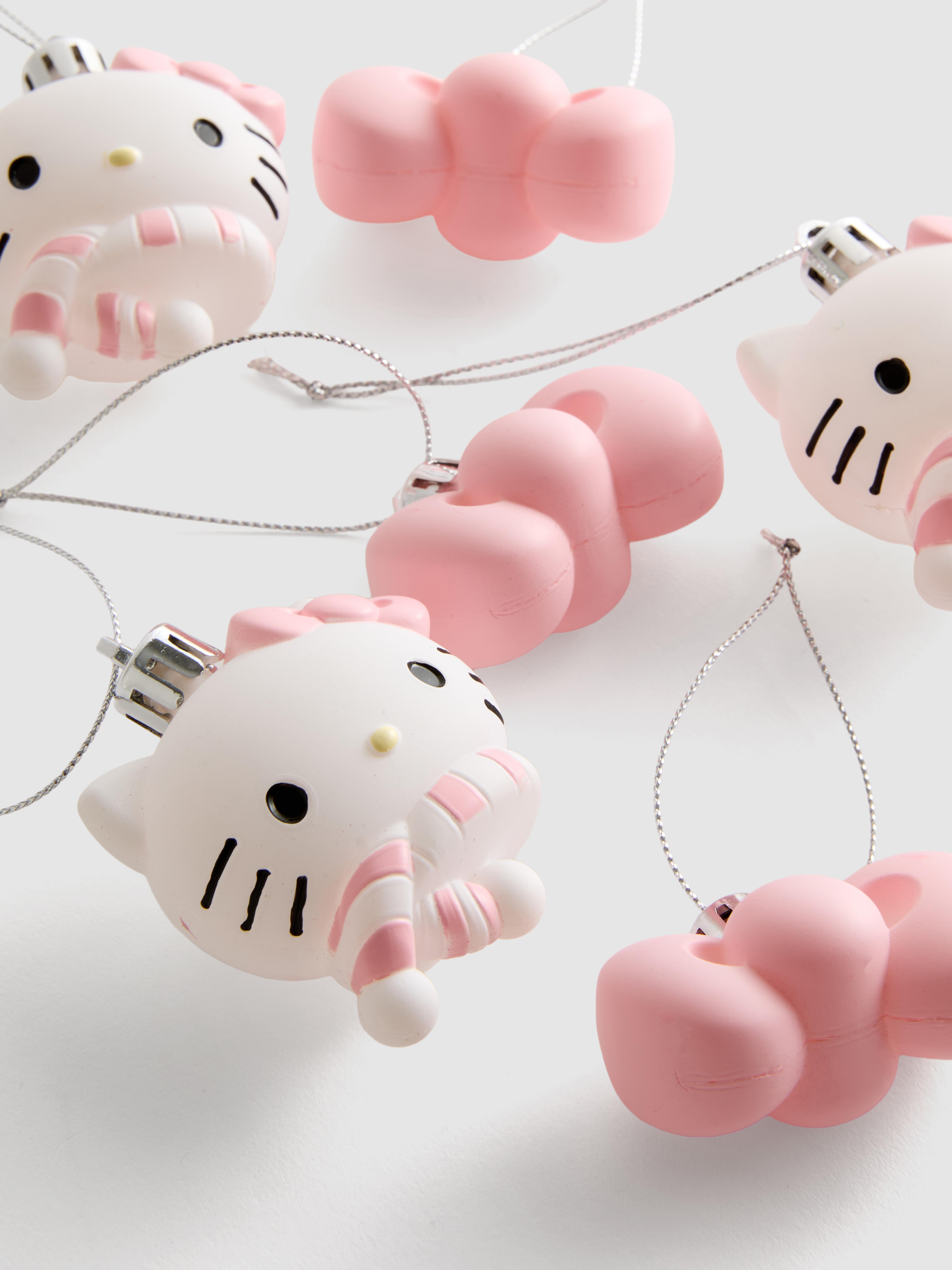 Lot de 6 décorations de Noël Hello Kitty