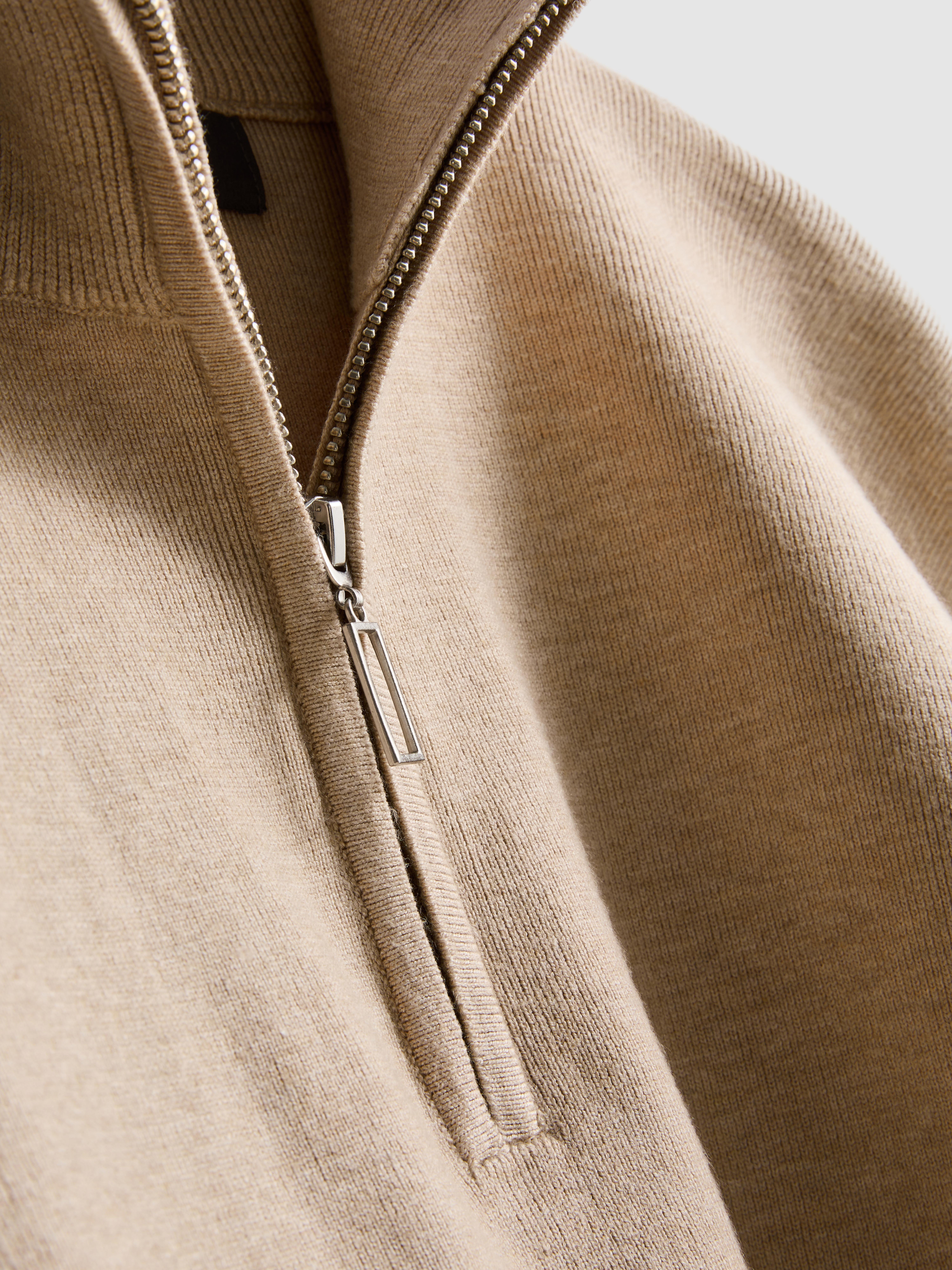 Compact Half Zip Sweater