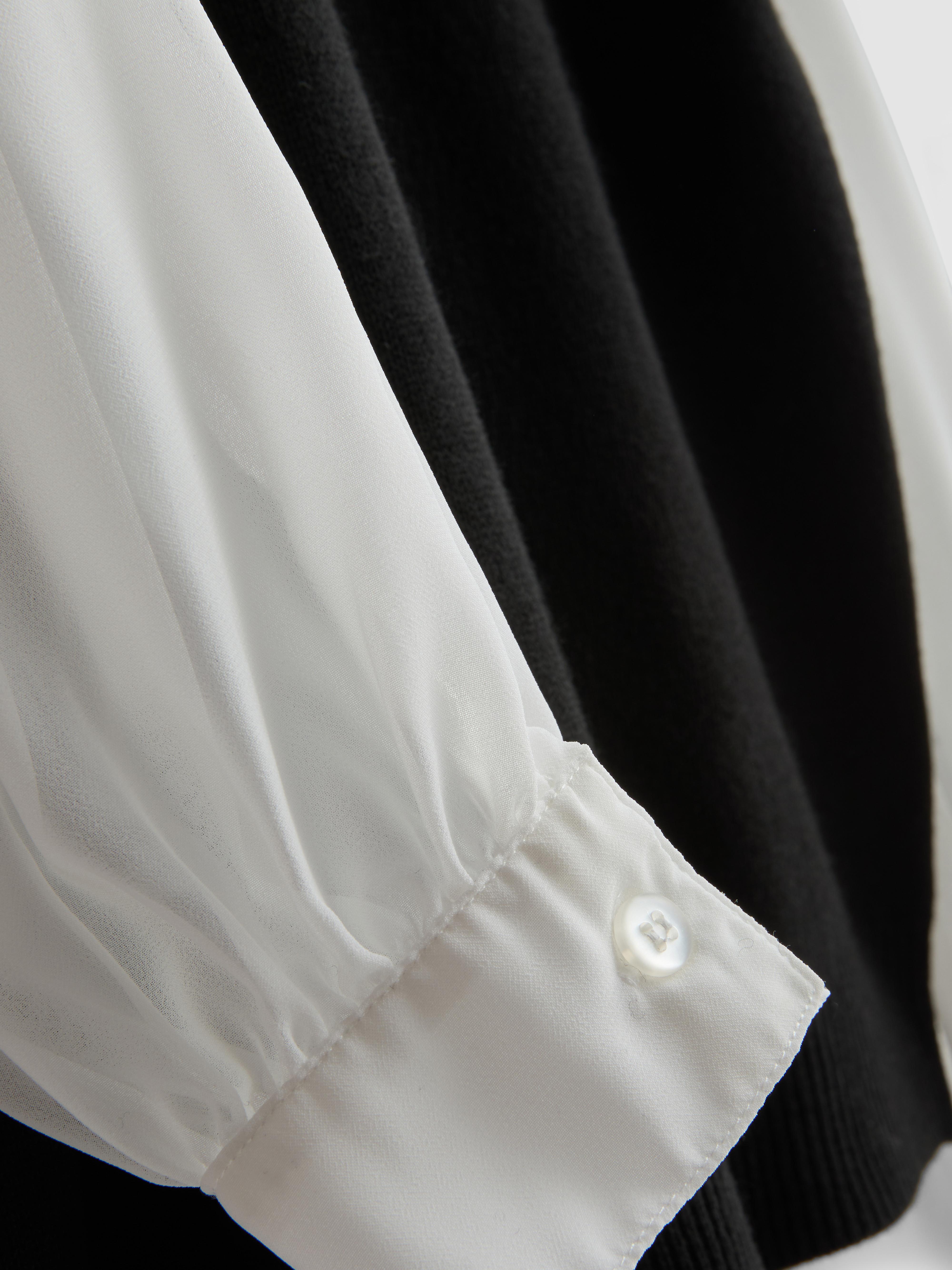 2 In 1 Chiffon Layered Jumper