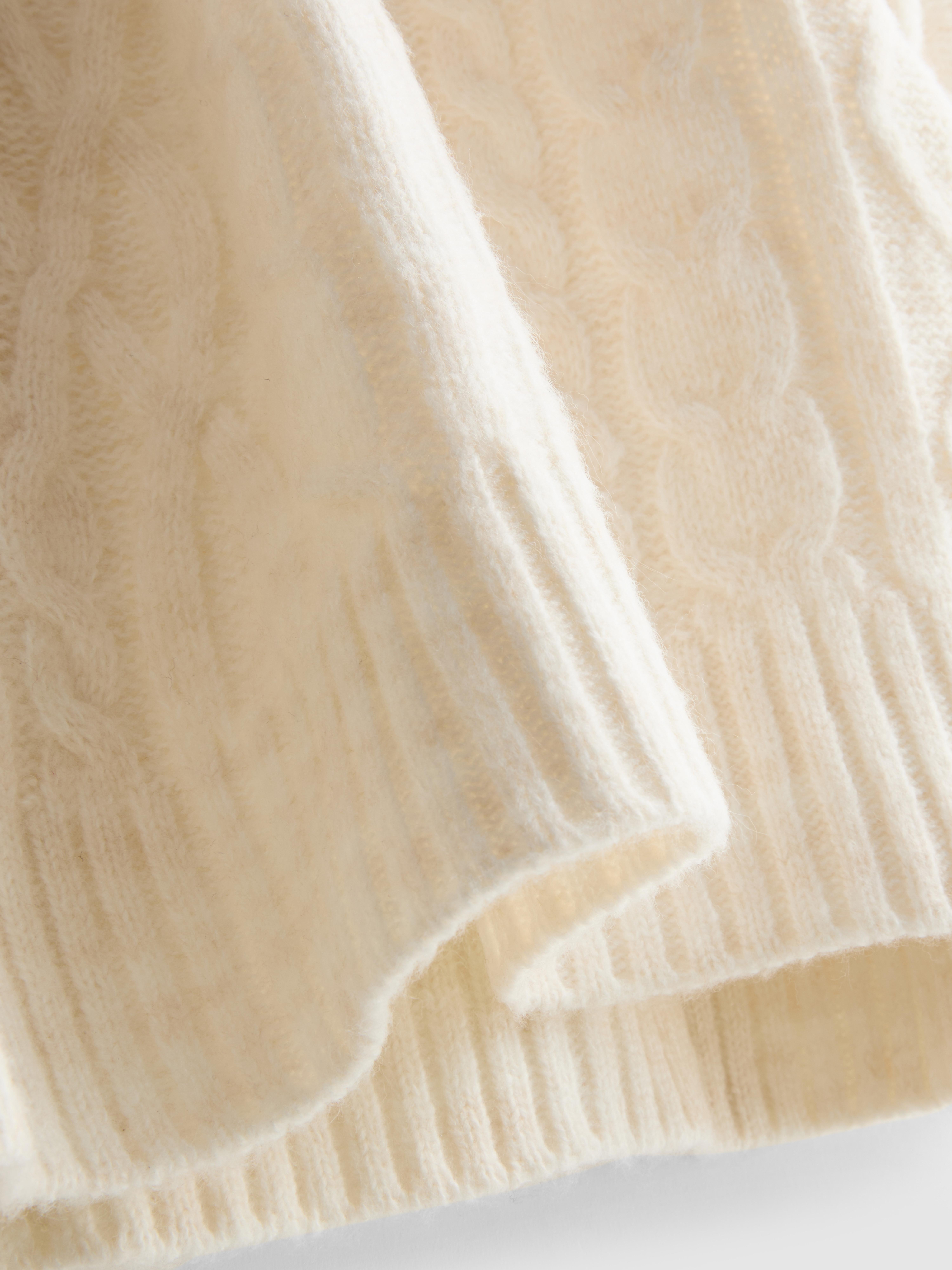 Cable Knit Mini Jumper Dress