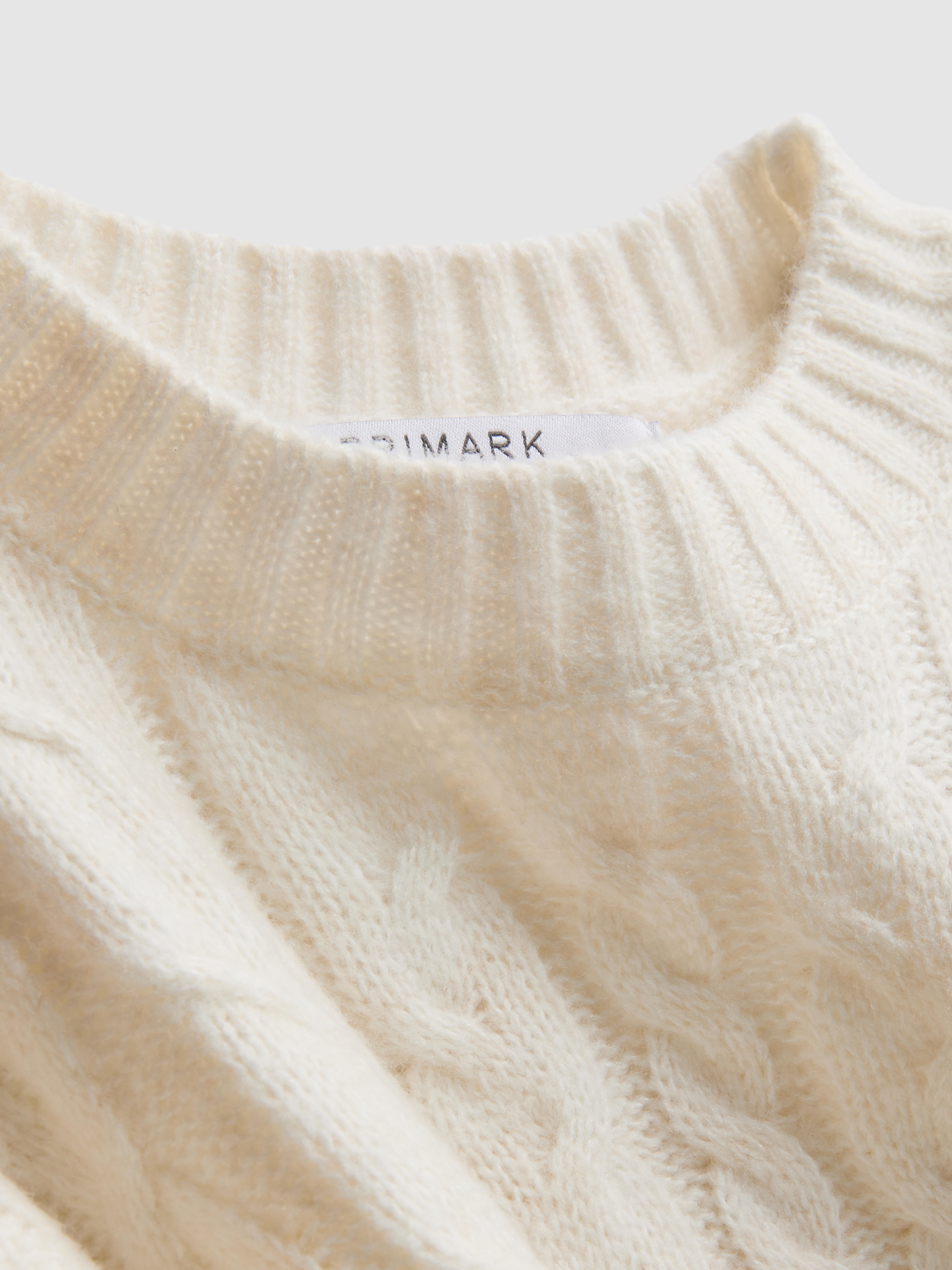 Cable Knit Mini Jumper Dress