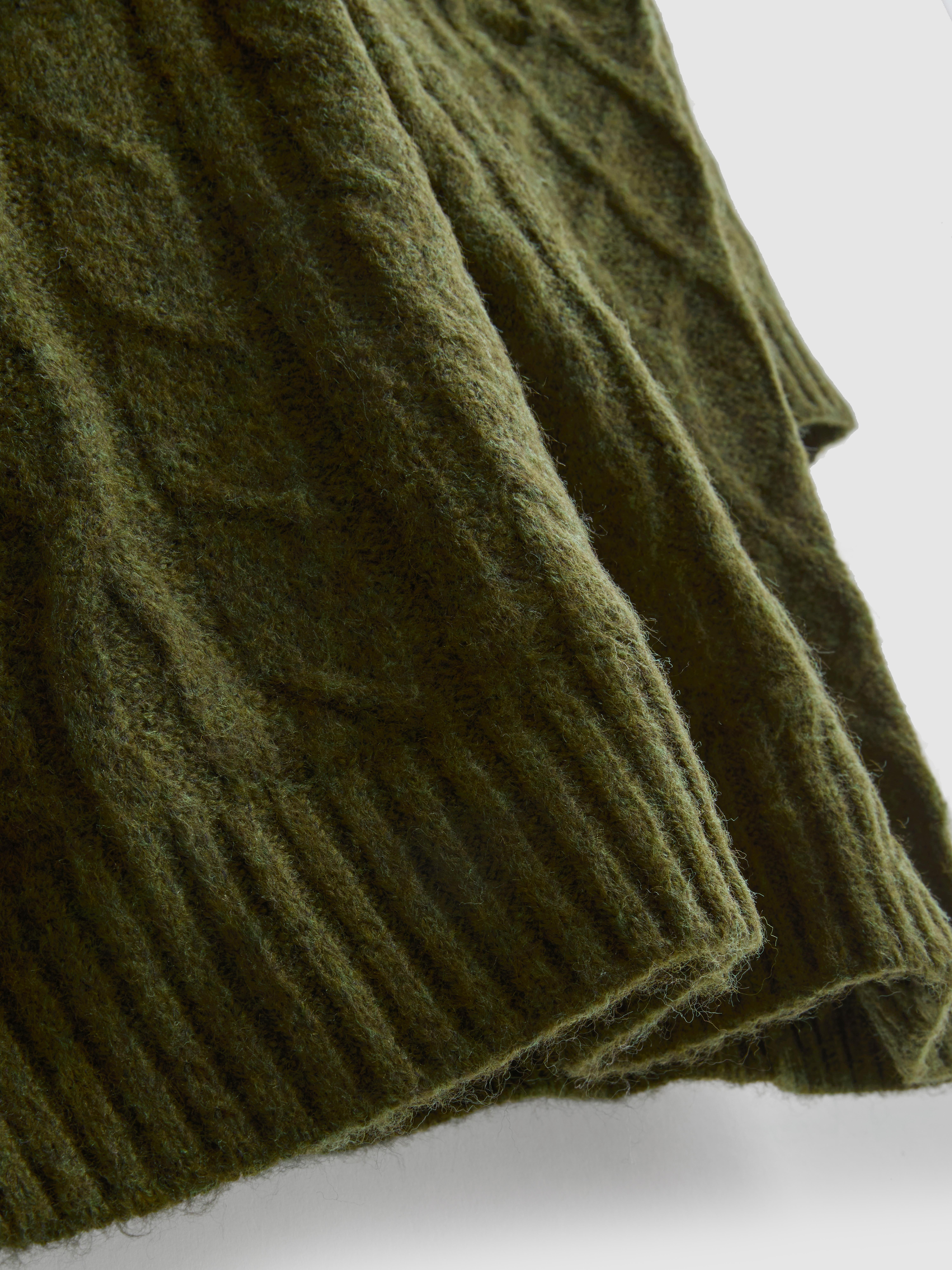 Cable Knit Mini Jumper Dress